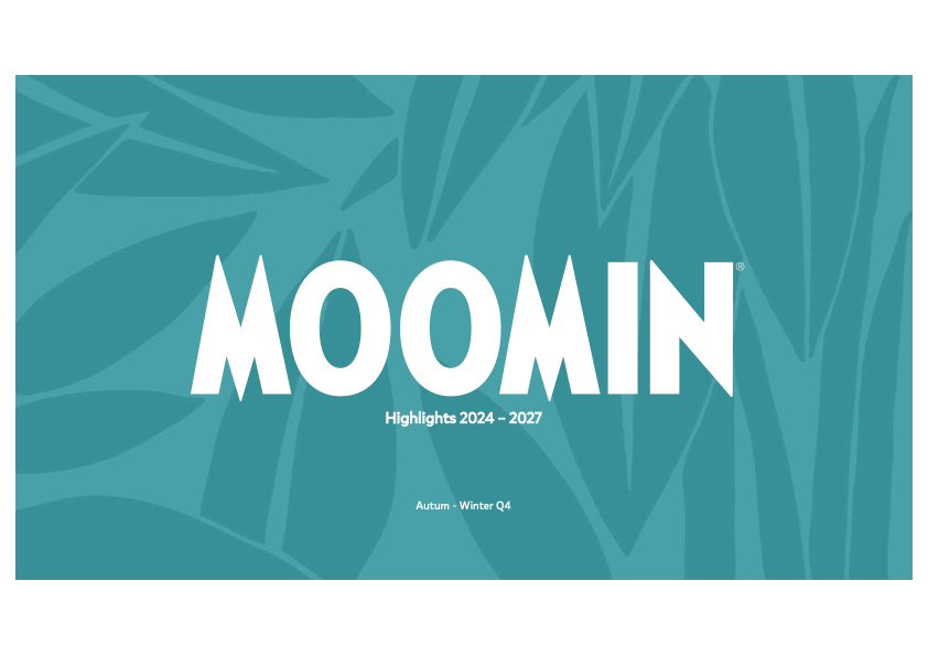 Moomin Highlights 2024 Q4 - Dsignhouse