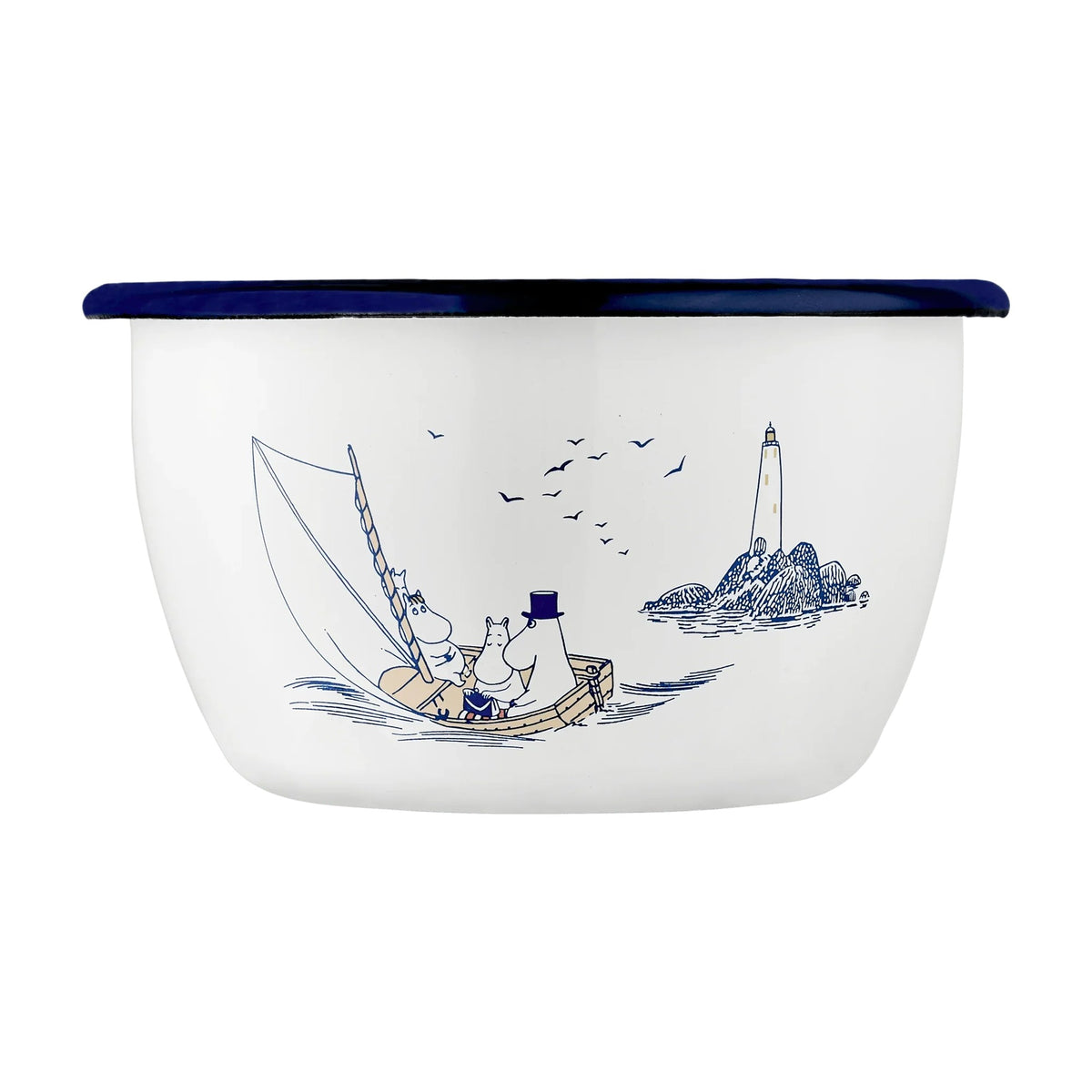Moomin emaljeskål 6 dl - Sailors.