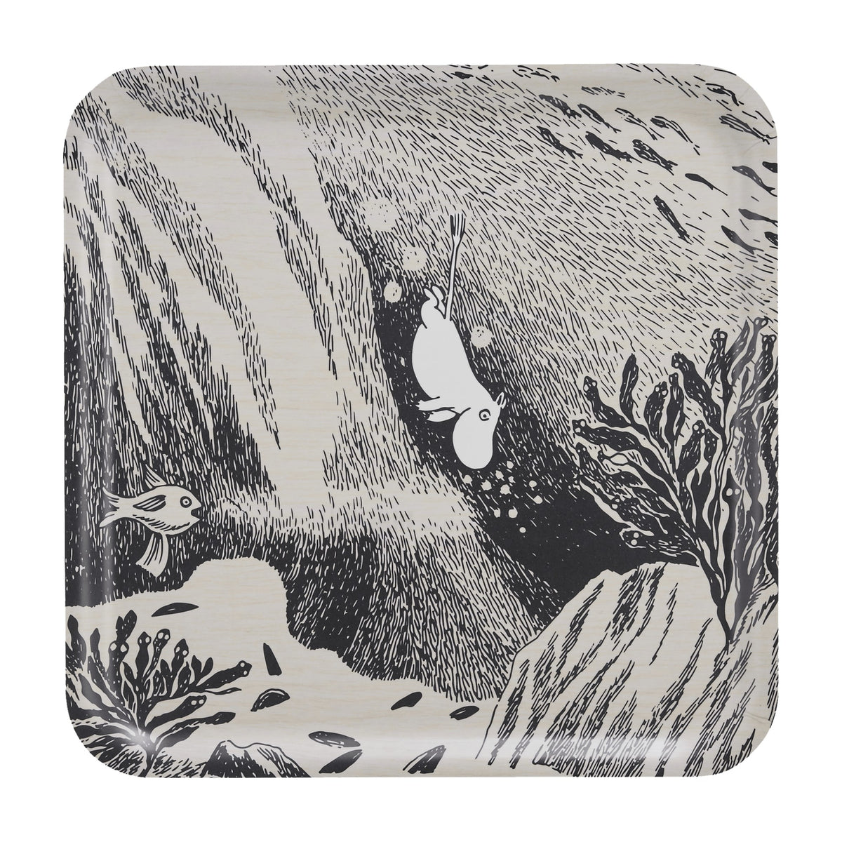 Mumitroldene bakke 33x33 cm The Dive - Dsignhouse