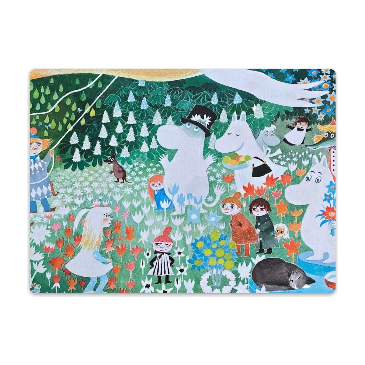 Moomin Dækkeserviet Dangerous Journey 40x30cm.