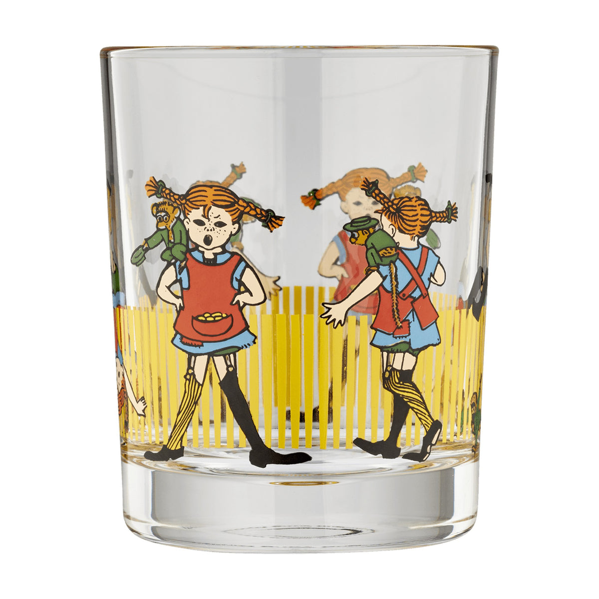 Pippi Langstrømpe drikkeglas 2 dl.