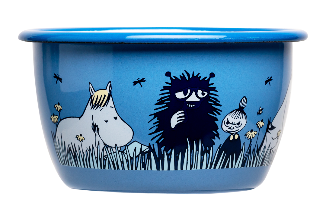 Moomin emaljeskål 3 dl – Friends