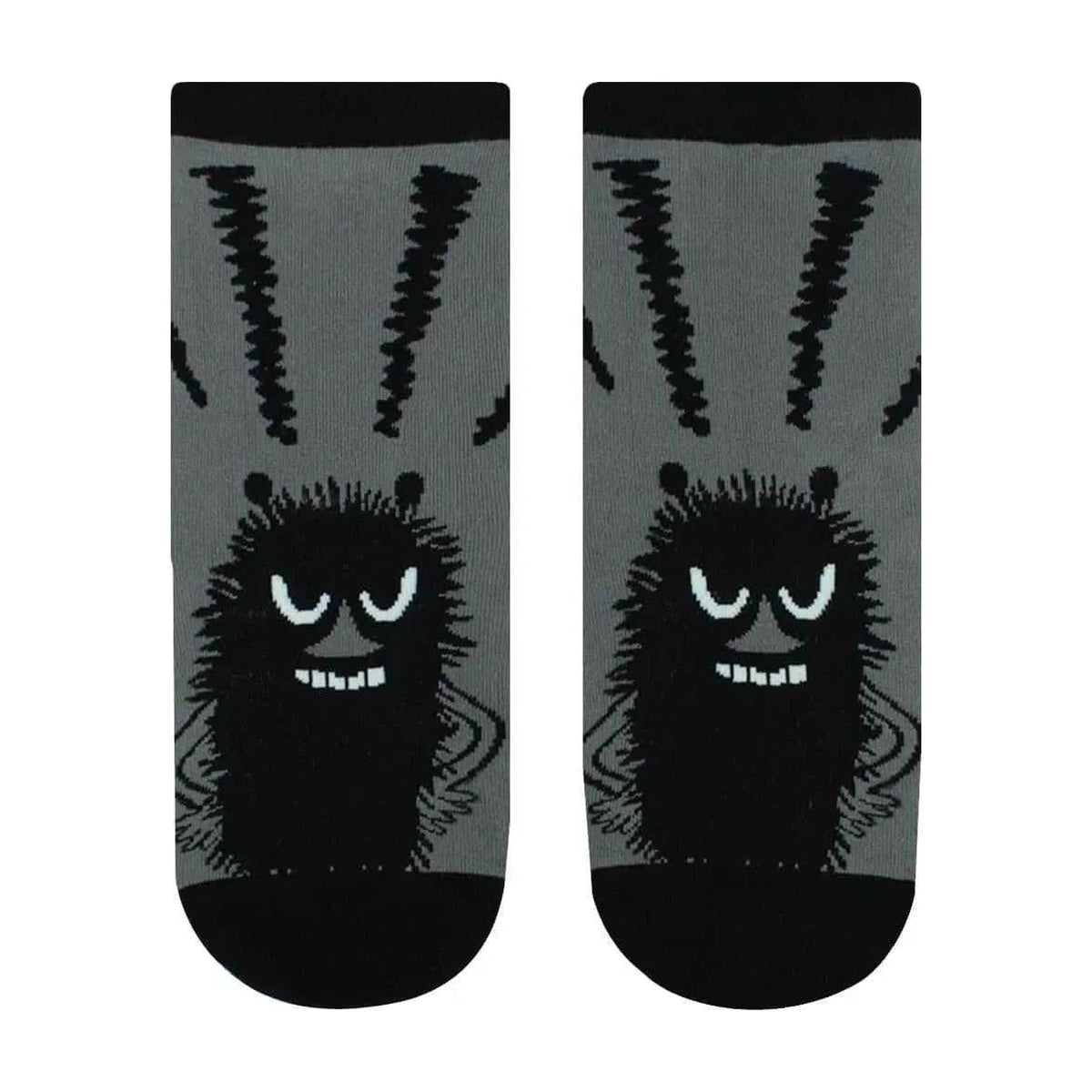 Moomin Stinky børnesokker L med farverigt design og blød bomuld til varme børnefødder