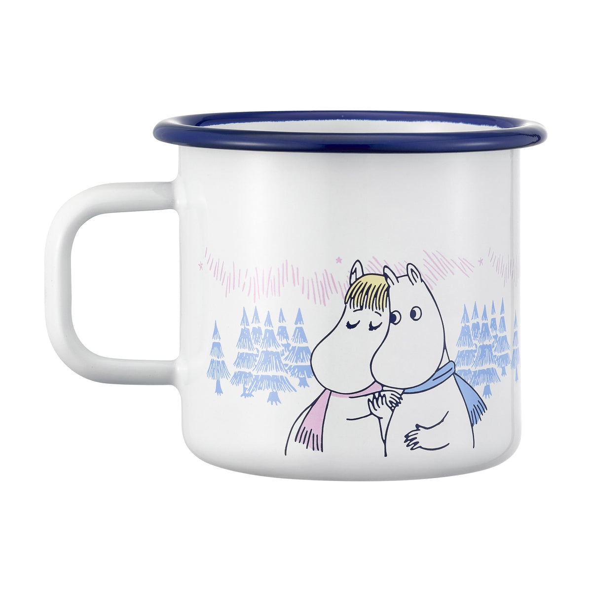 Moomin emaljekrus Frosty Day 3,7 dl - Dsignhouse