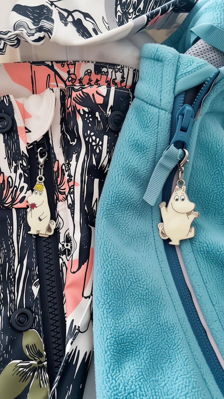 Moomin charmsæt Mumitrolden og Snorkfrøken