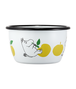 Mumitroldene emaljeskål Joyful Apples 3dl - Dsignhouse