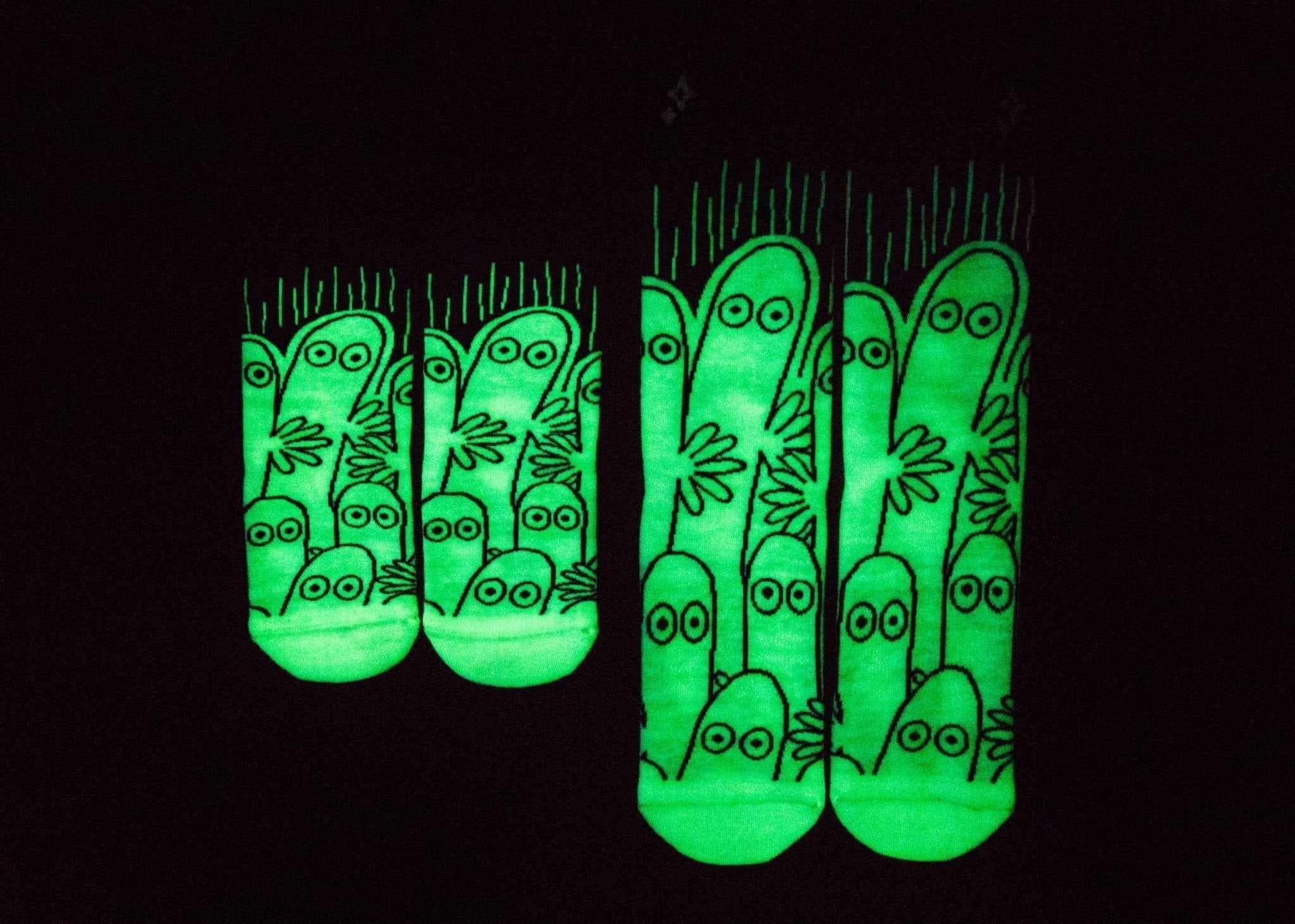 Mumitroldene Nvrlnd sokker, Hatti Glow Crew L/XL - Dsignhouse