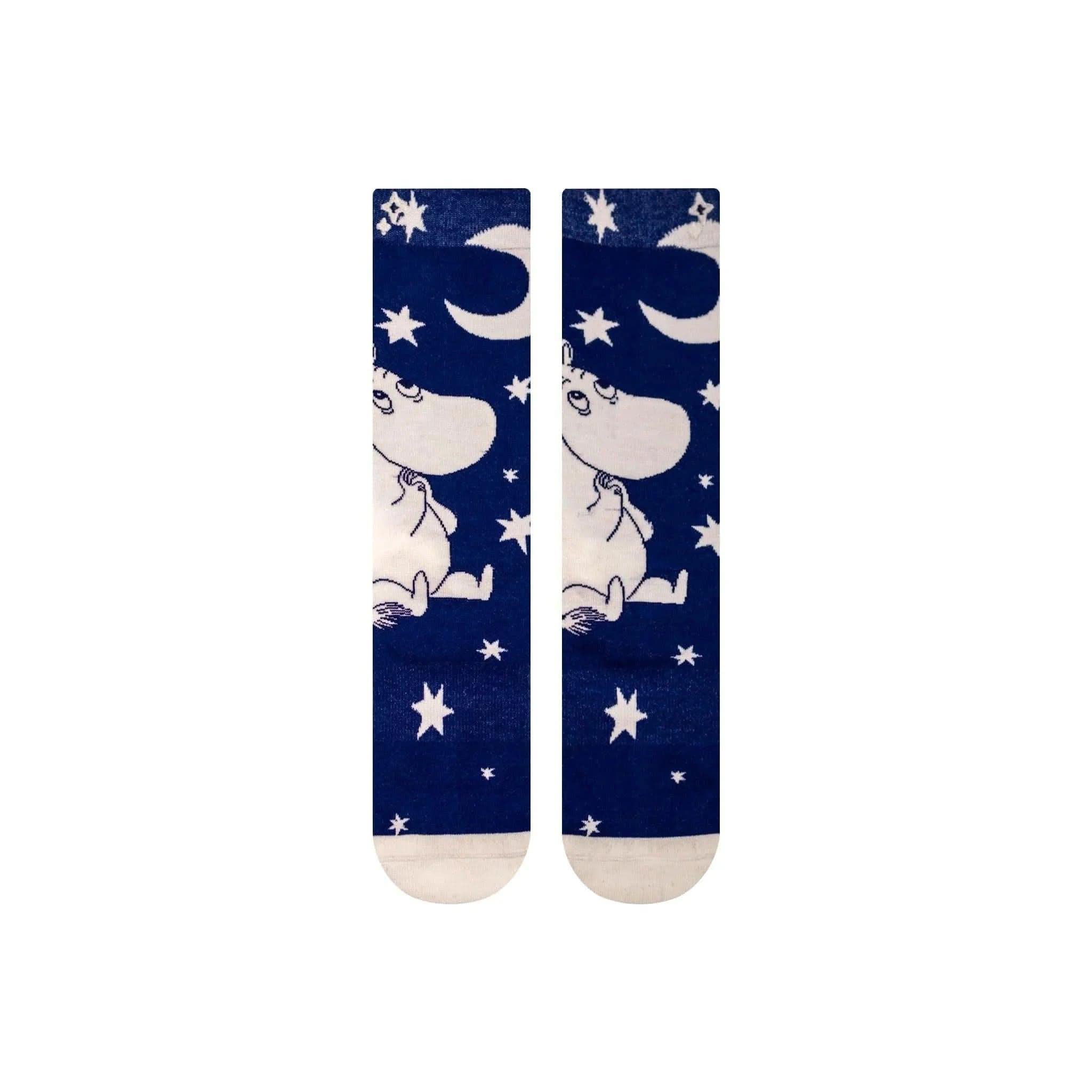 Moomin Nvrlnd sokker Stars Crew colorful comfortable socks for daily wear S/M size