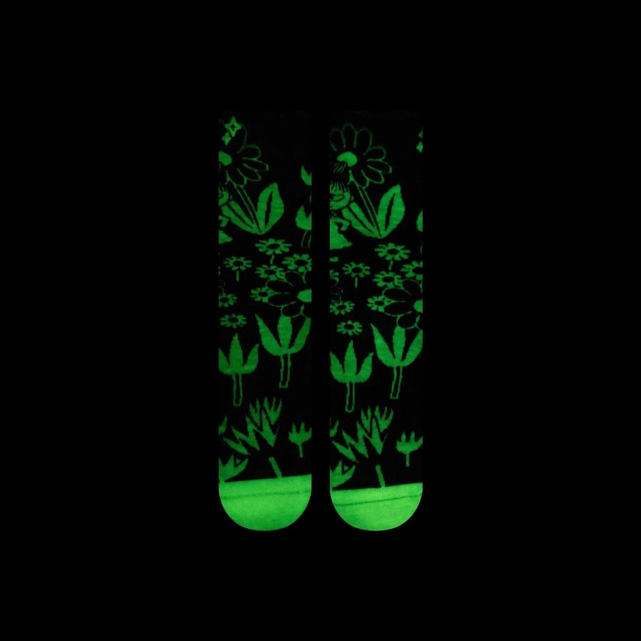 Mumitroldene Nvrlnd sokker, Hatti Glow Crew L/XL - Dsignhouse