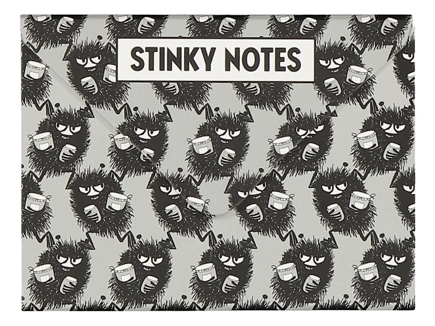 Mumitroldene Pop Art sticky notes grå - Dsignhouse