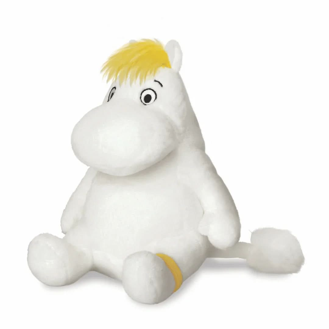 Moomin bamse Snorkfrøkenen M blød og krammevenlig bamse til børn med højkvalitets materiale