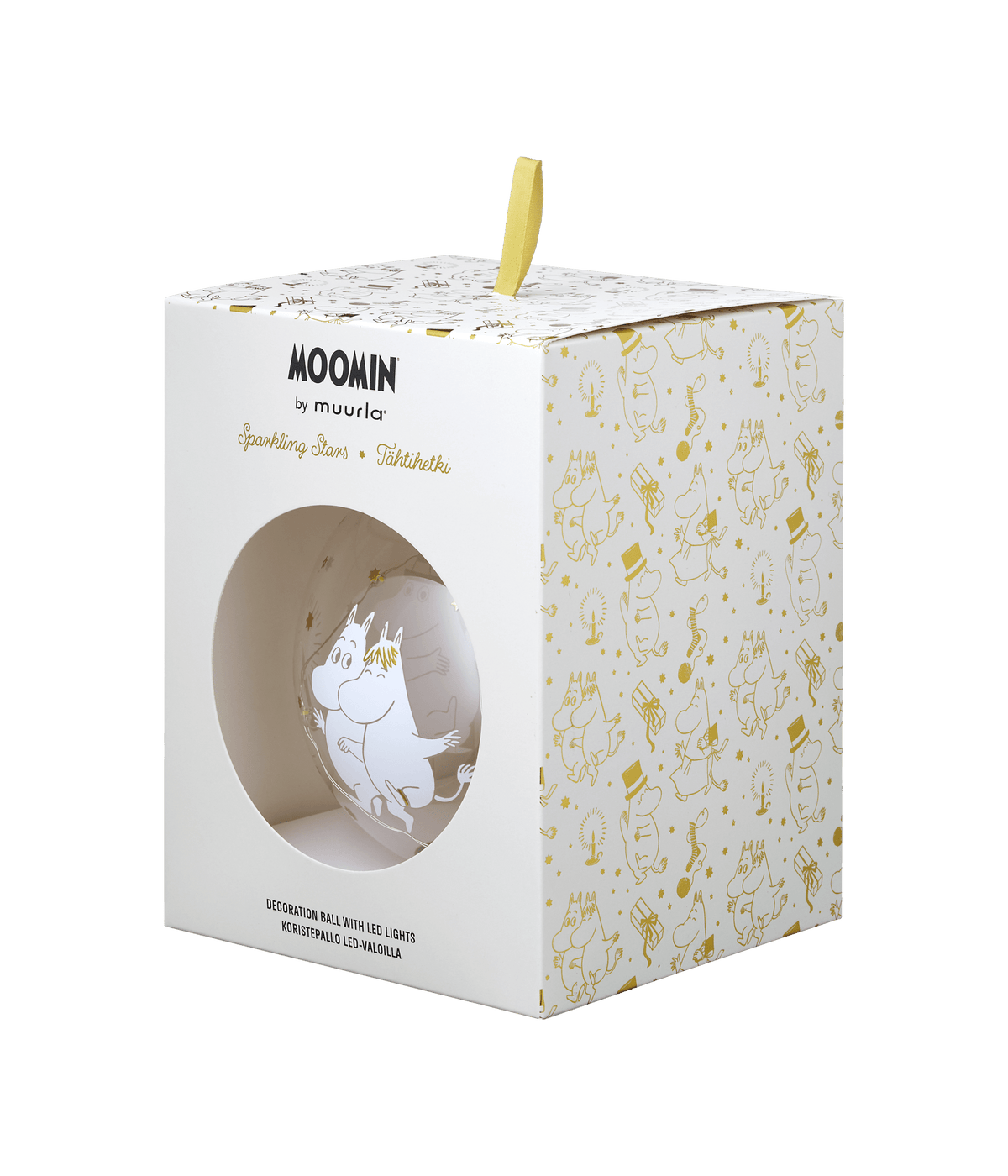 Mumitroldene dekorationskugle med LED lys Sparkling Stars - Dsignhouse
