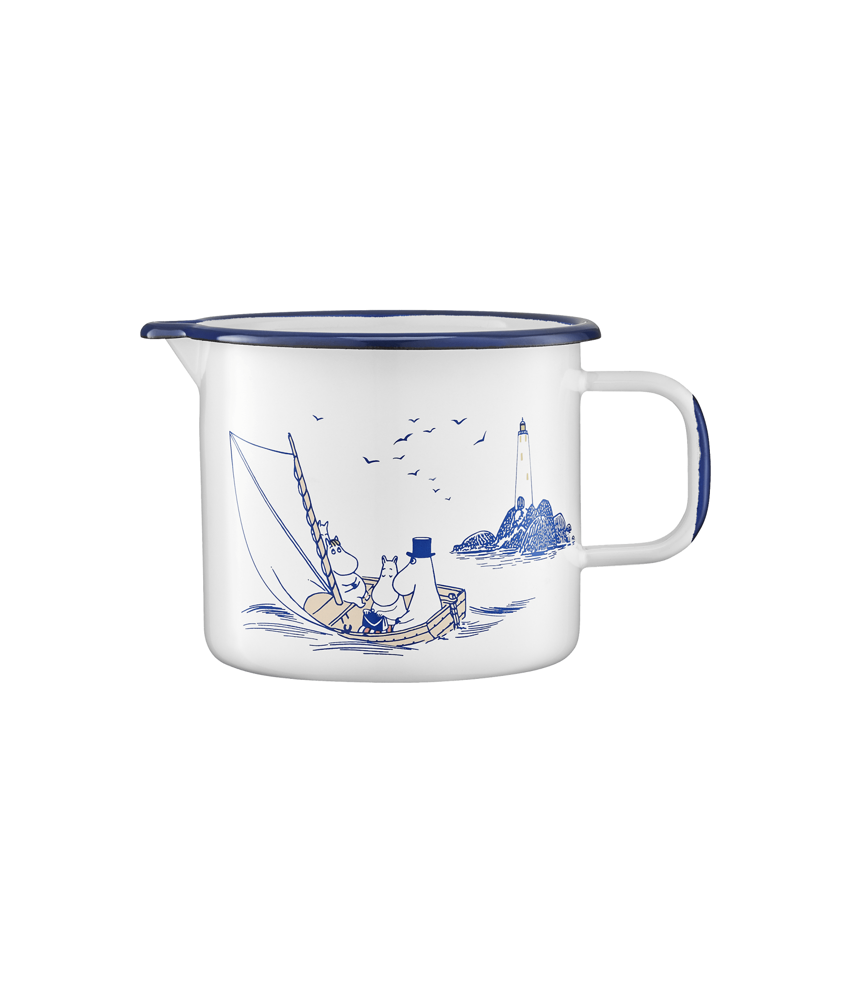 Moomin emaljekande 1,3 l - Sailors.