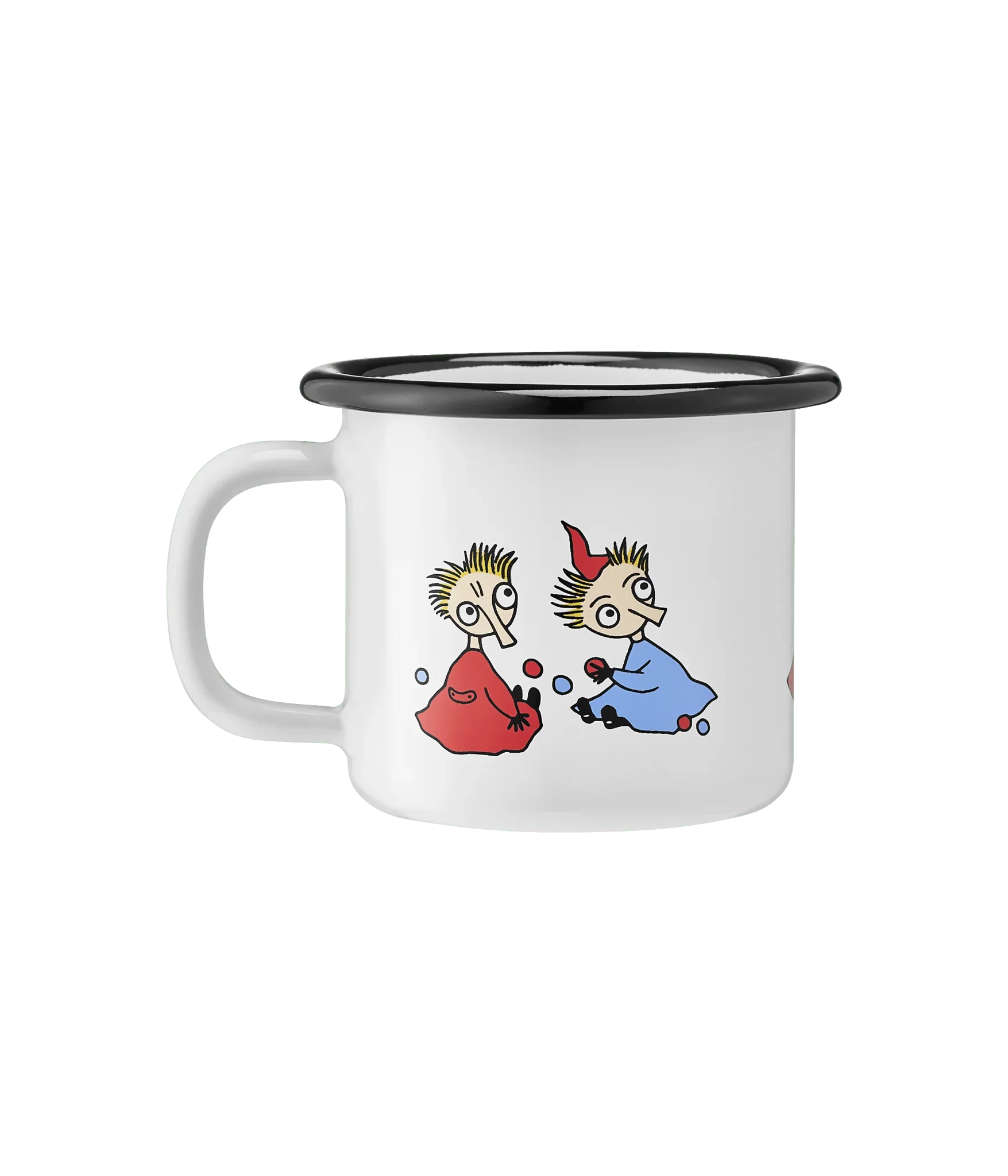 Moomin emaljekrus 1,5 dl - Thingumy & Bob.