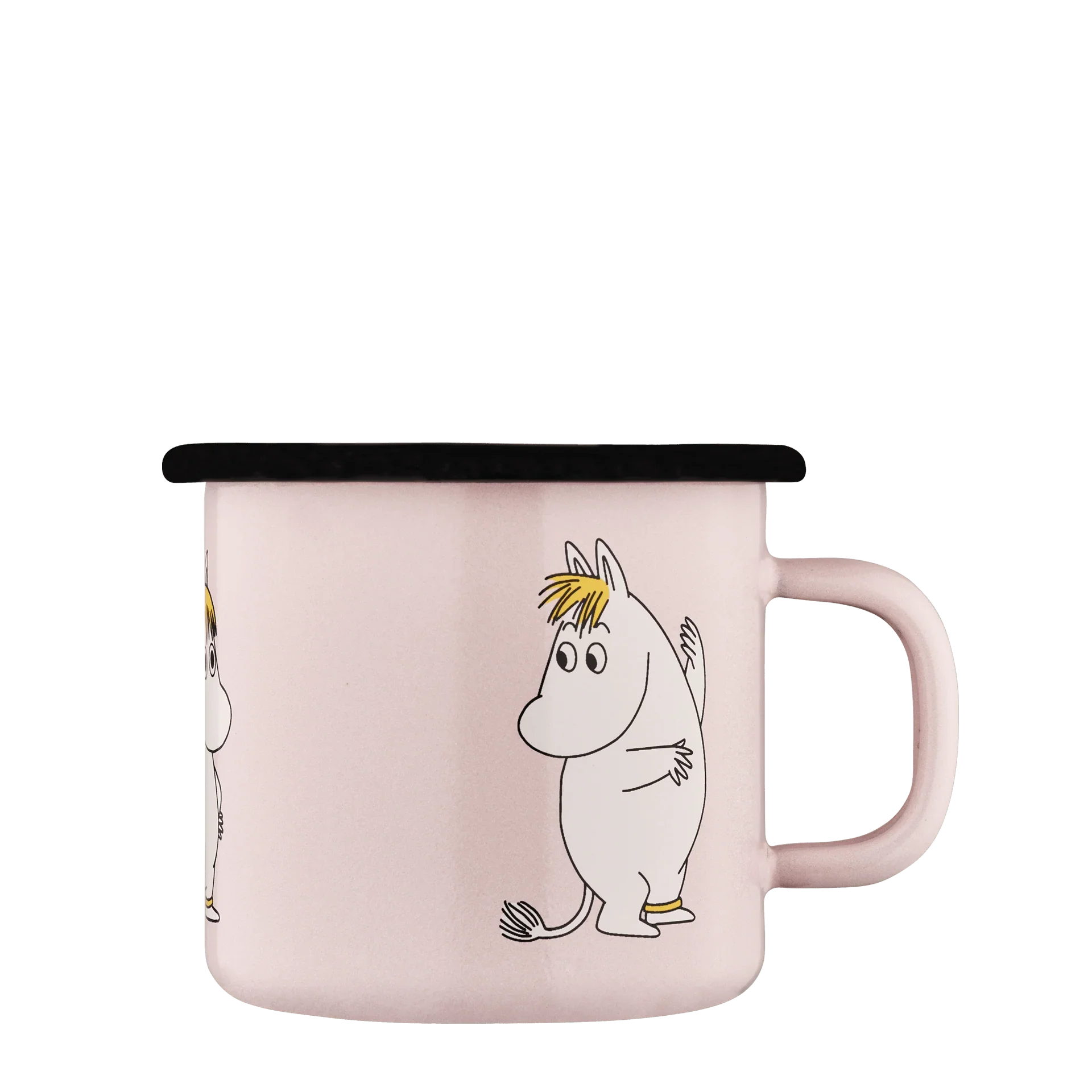 Moomin emaljekrus 2,5 dl - Snorkfrøken, pink.