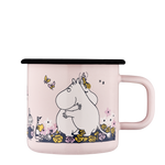 Mumitroldene emaljekrus 3,7 dl - Hug, pink - Dsignhouse
