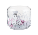 Mumitroldene fyrfadsstage Snefald 8cm - Dsignhouse