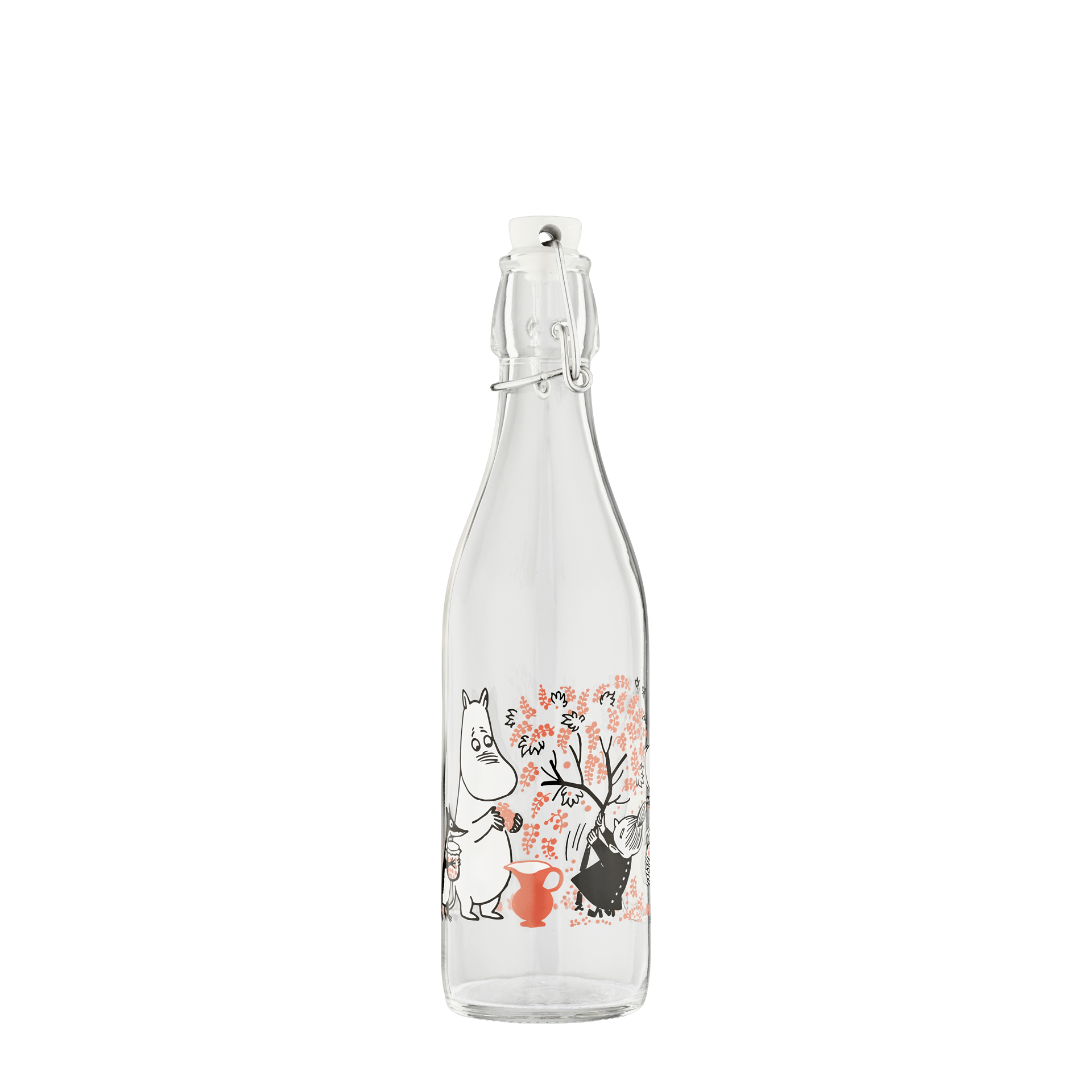 Moomin glasflaske 0,5L Berries.