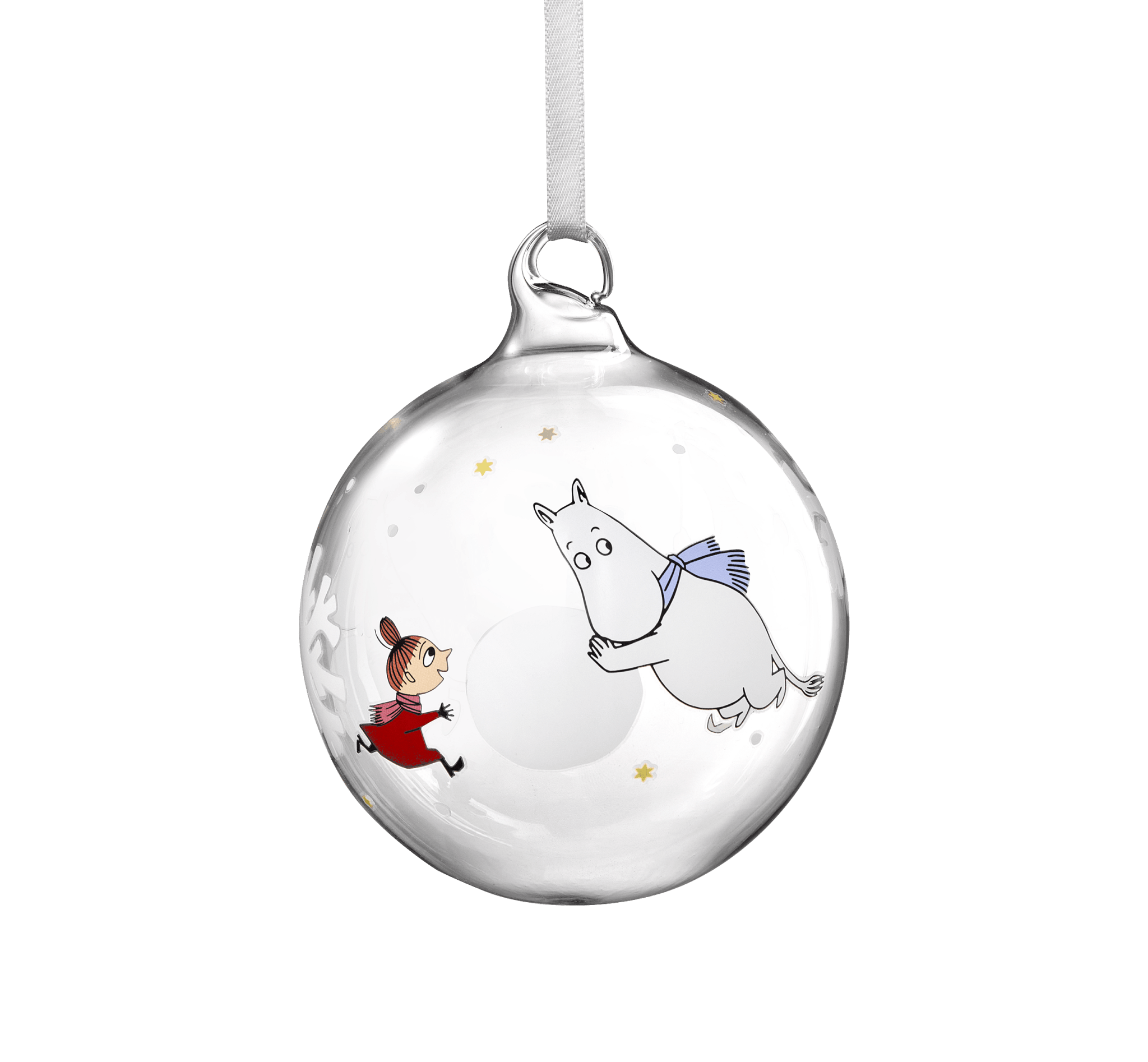 Mumitroldene julekugle Snefnug 9cm - Dsignhouse
