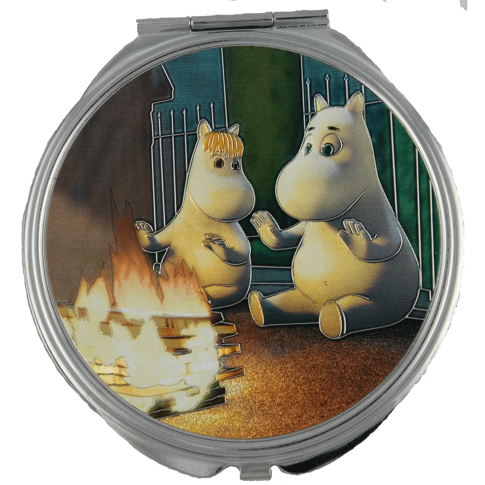 Moomin metalspejlæske.
