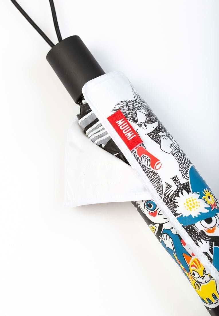 Mumitroldene paraply 100cm "Moomin Comic" Multicolor - Dsignhouse