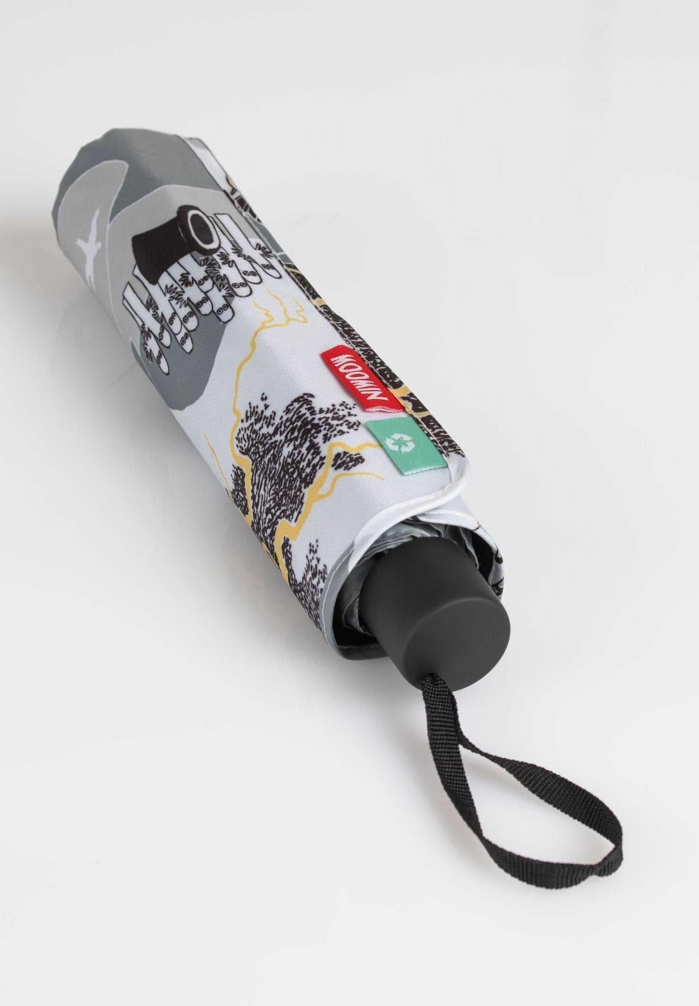 Mumitroldene paraply 100cm "Moomin Island" - Dsignhouse