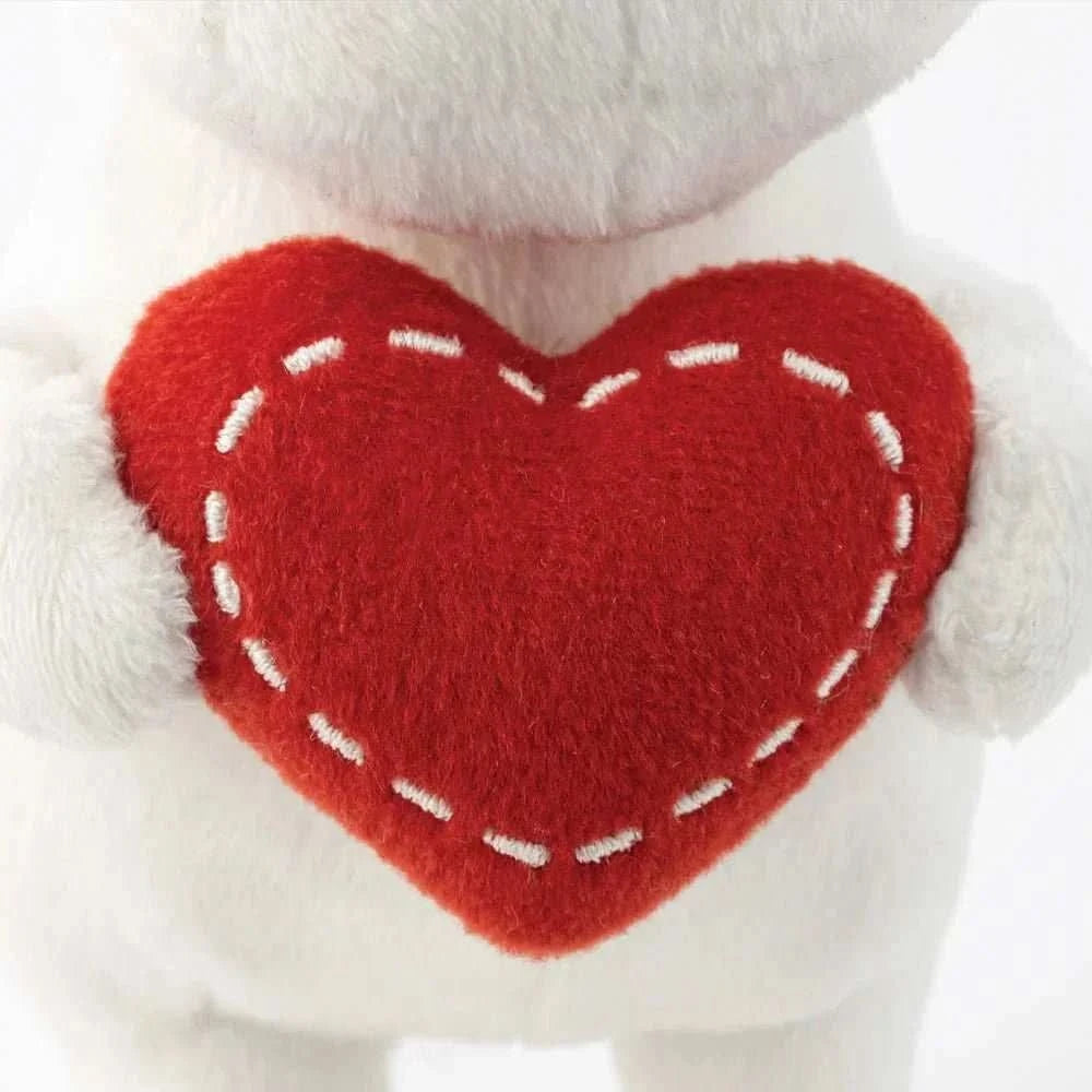 Moomin plysdyr med hjerte S (AW).