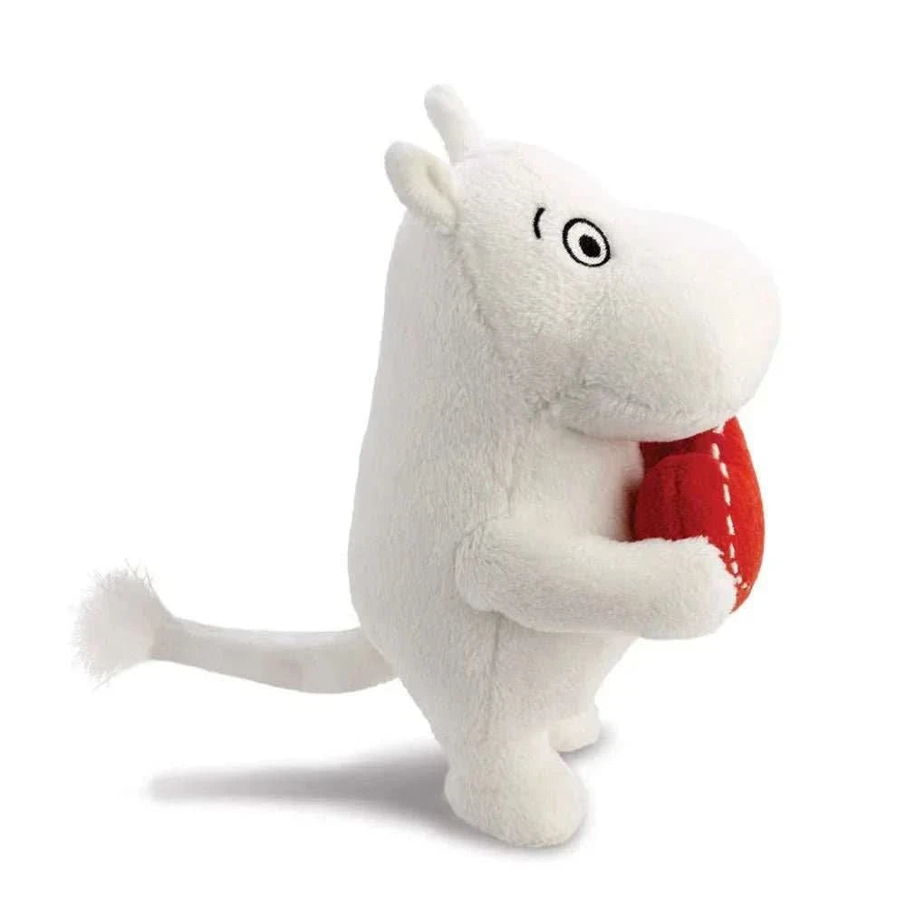 Moomin plysdyr med hjerte S (AW).
