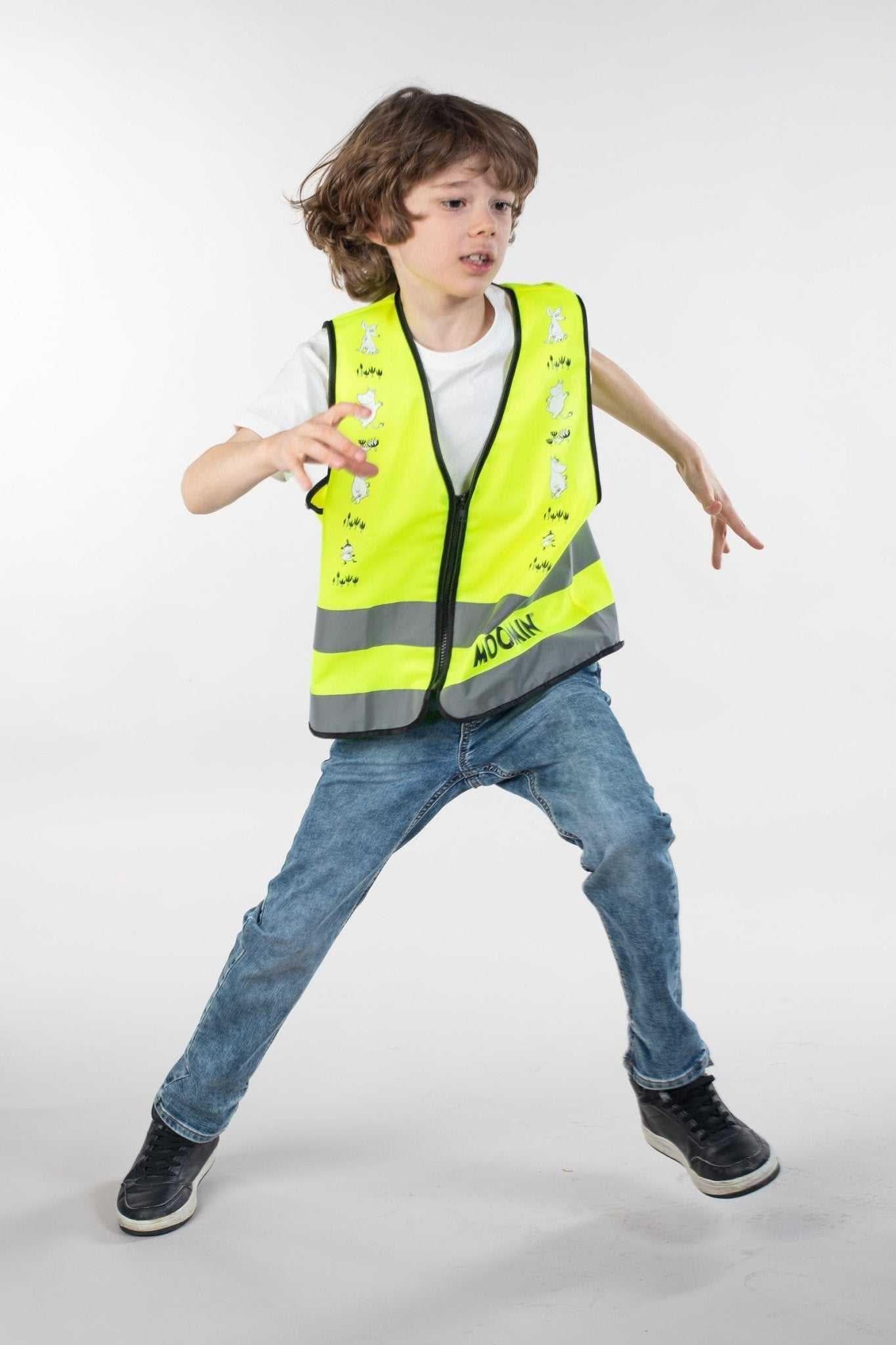 Mumitroldene refleksvest2 med lynlås L-XL - L-XL / > 170cm - >170 cm - Dsignhouse