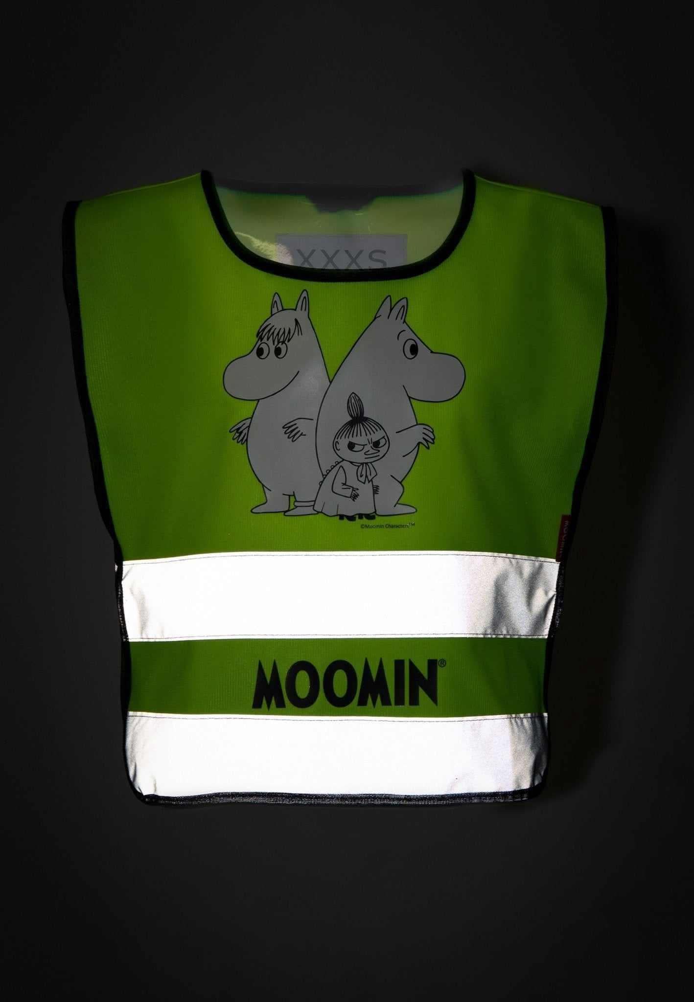 Mumitroldene refleksvest2 med lynlås L-XL - L-XL / > 170cm - >170 cm - Dsignhouse