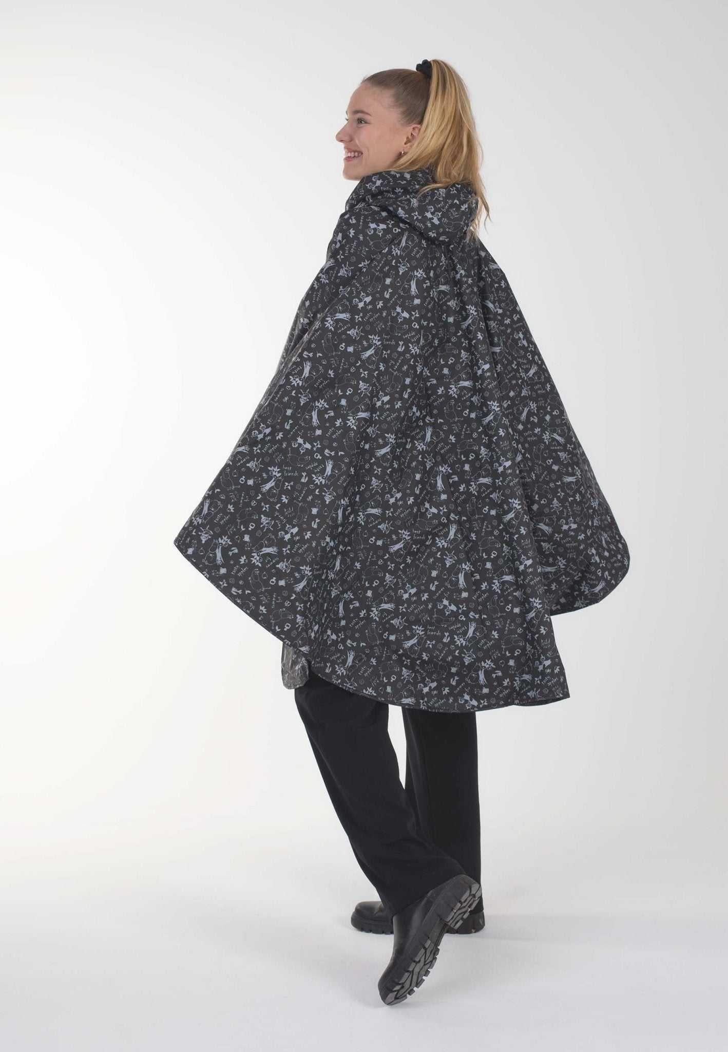 Mumitroldene regnslag Sort M - Dsignhouse