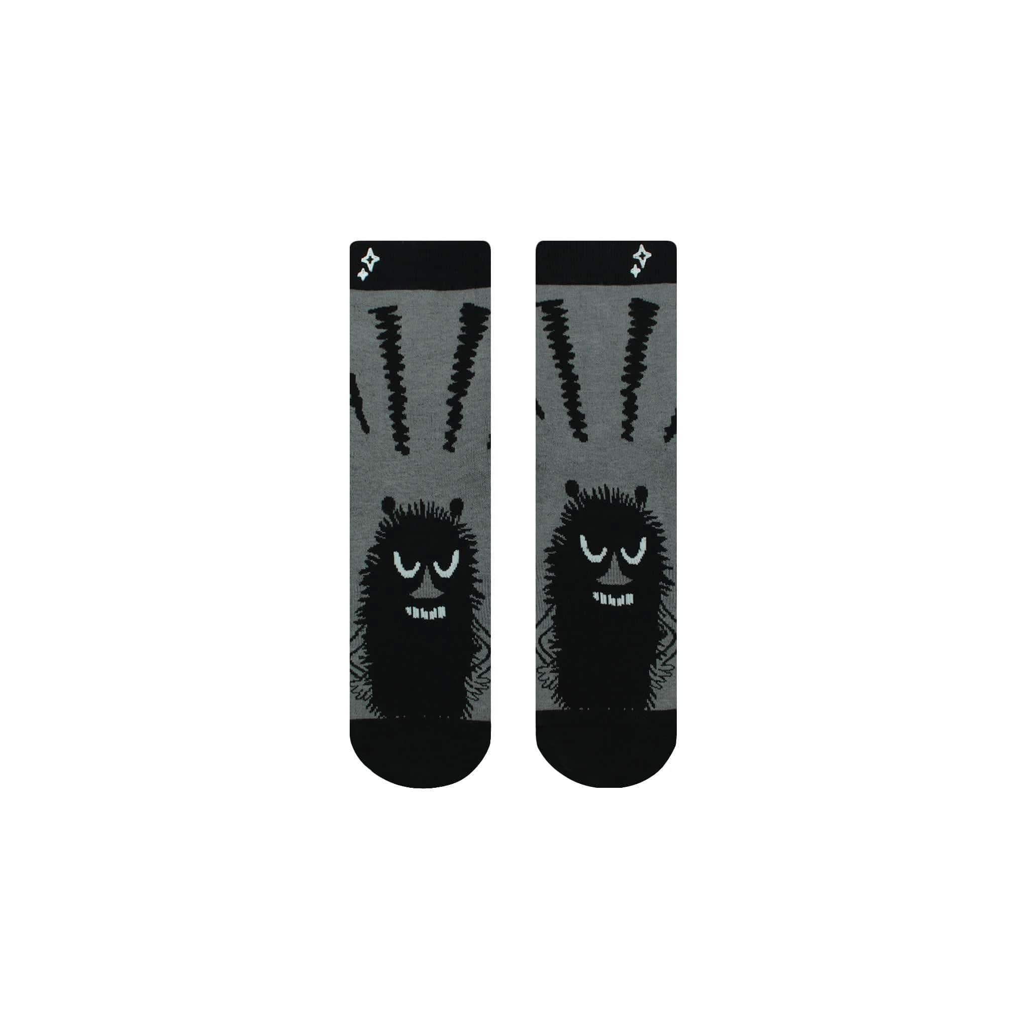 Moomin strømper Stinky L/XL lugtbeskyttende komfortable og stilfulde strømper