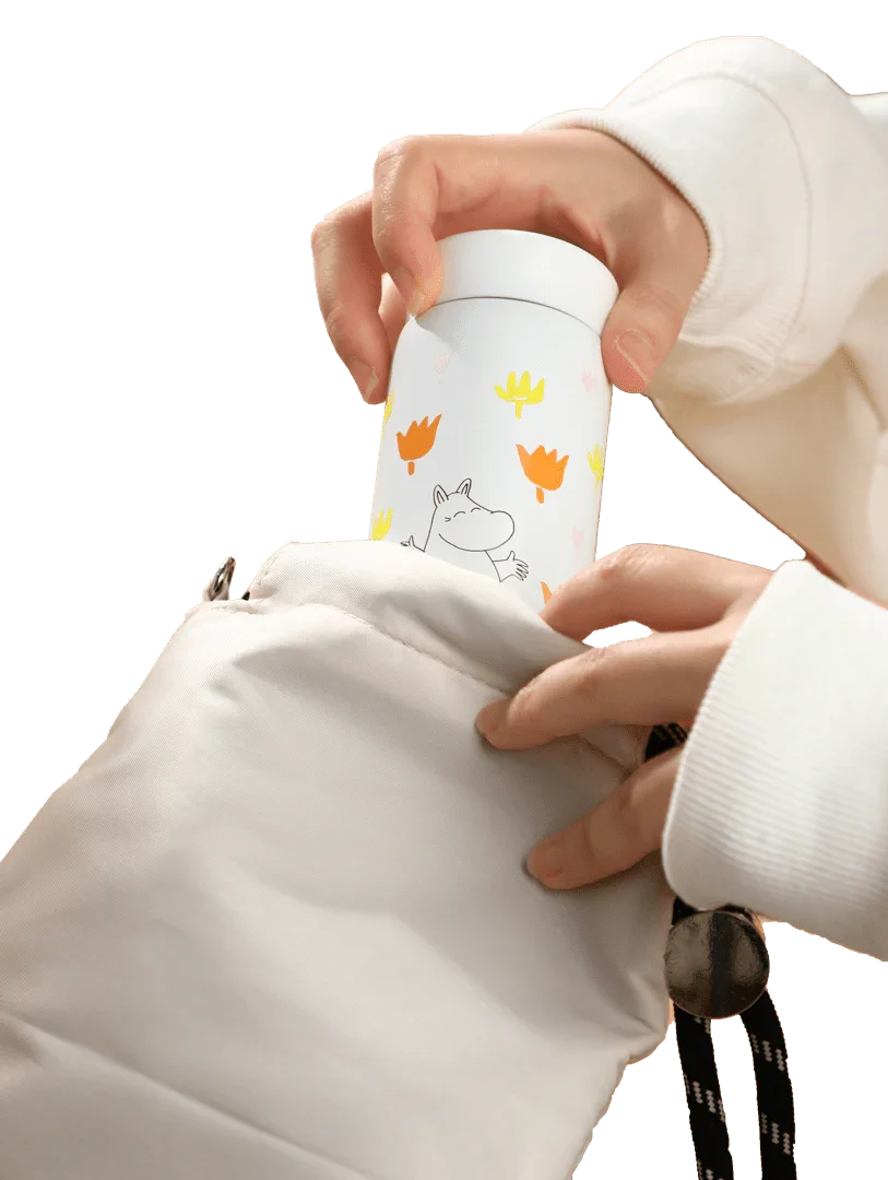 Mumitroldene thermoflaske blomster 200 ml - Dsignhouse