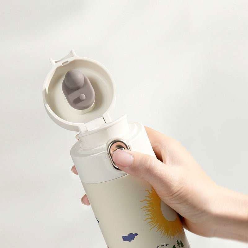 Moomin thermoflaske grøn 420 ml.