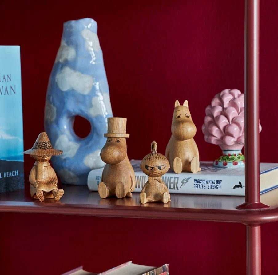 Mumitroldene træfigur egetræ Mumifar M - Dsignhouse