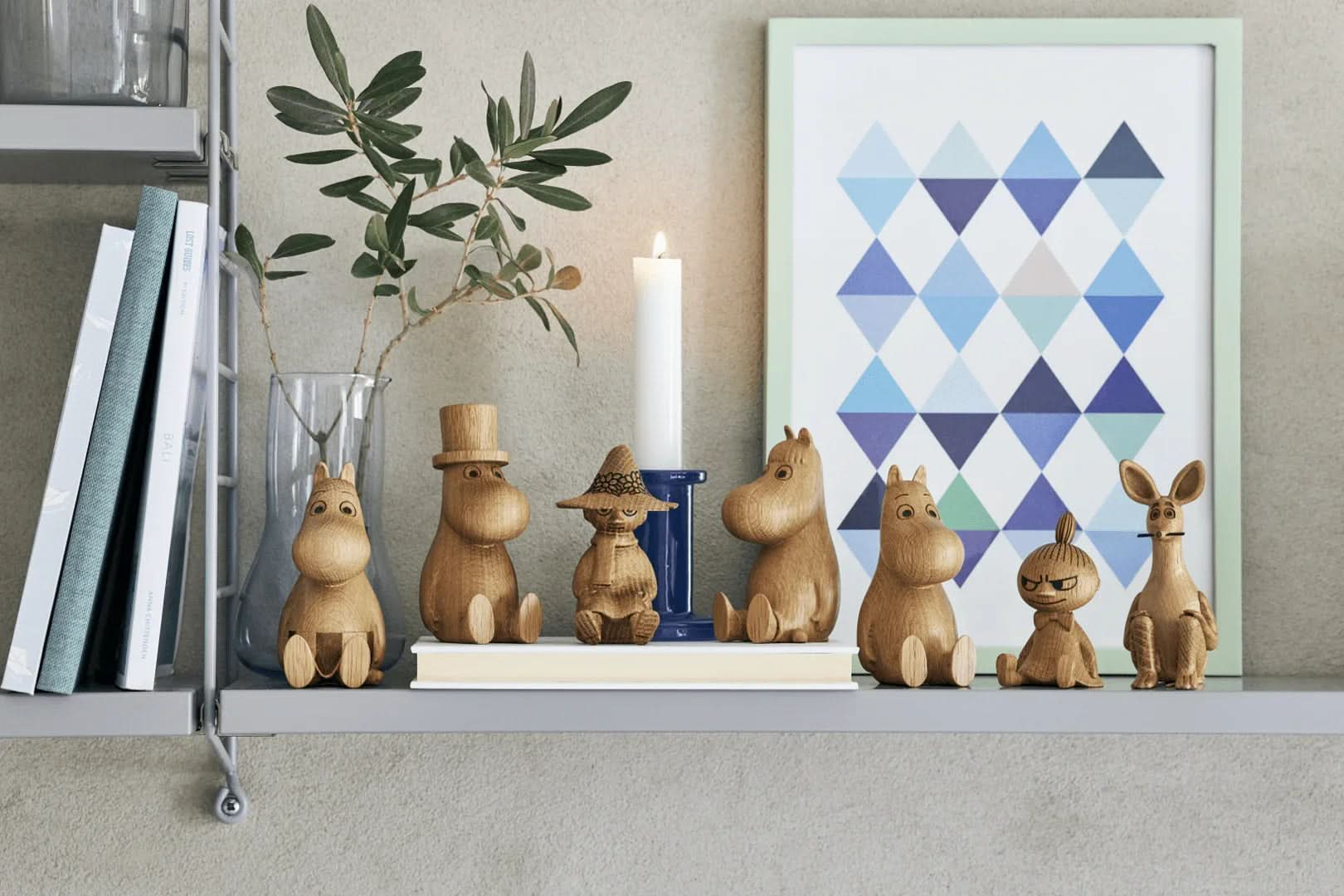 Mumitroldene træfigur egetræ Sniff M - Dsignhouse