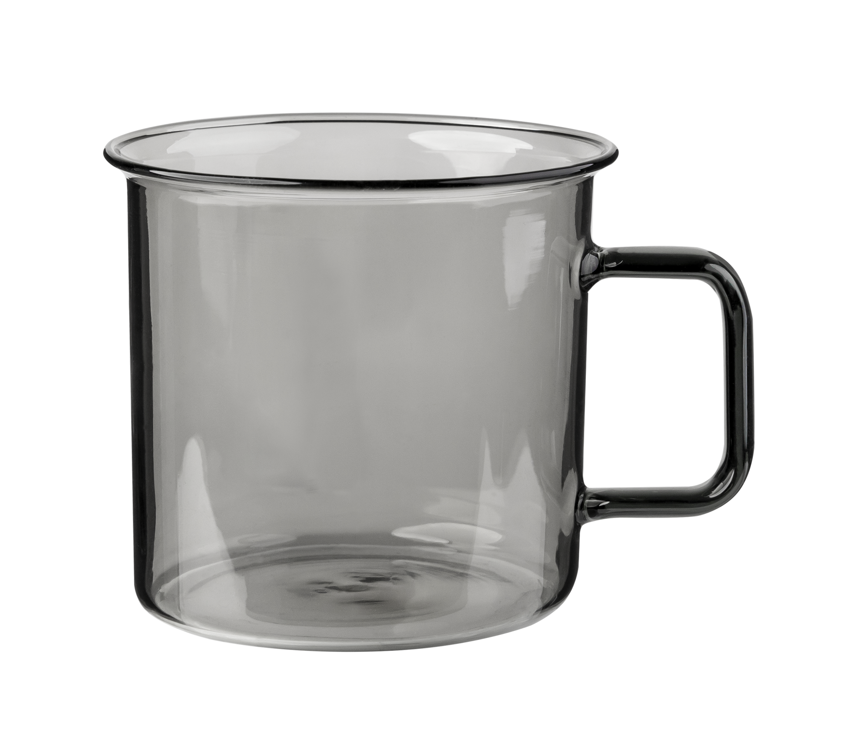 Muurla Glass mug, grey