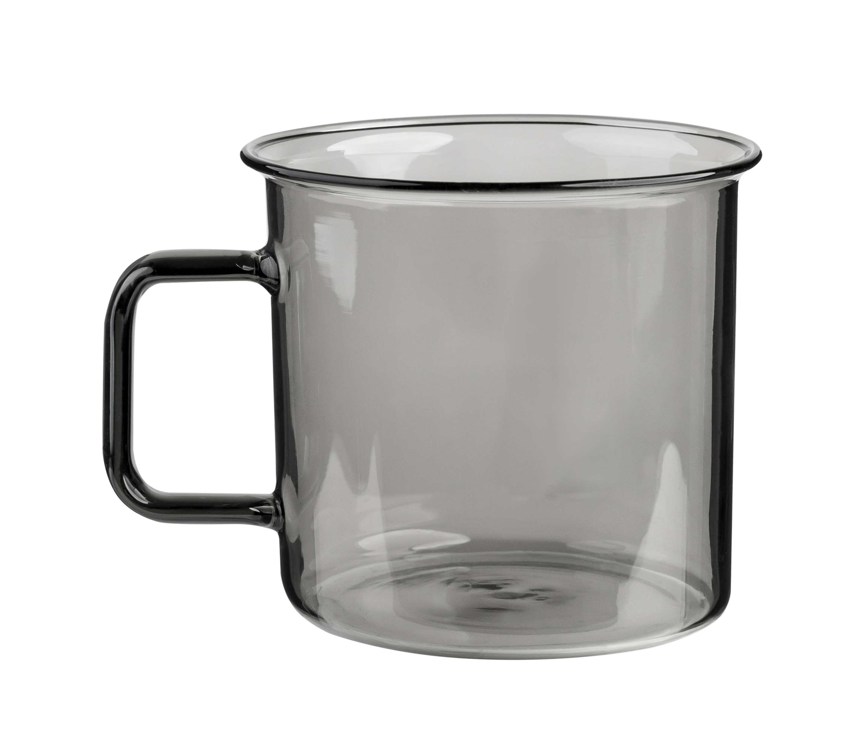 Muurla Glass mug, grey