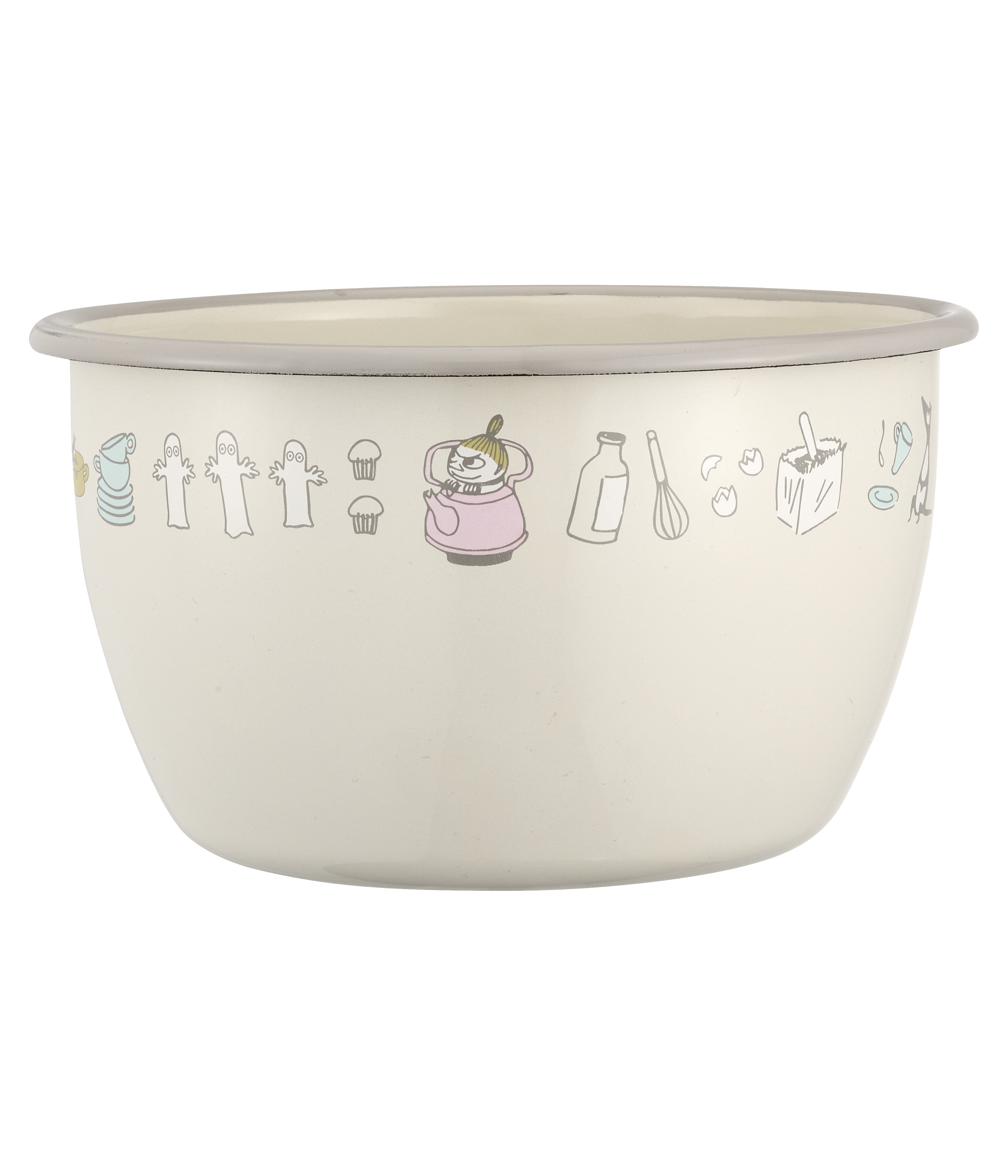 Moomin emaljeskål Bon Appétit 2 l