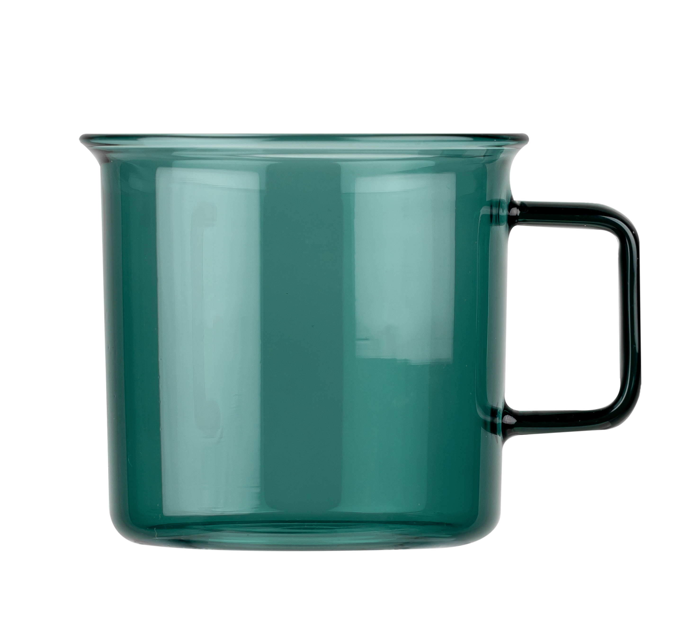 Muurla Glass mug, teal