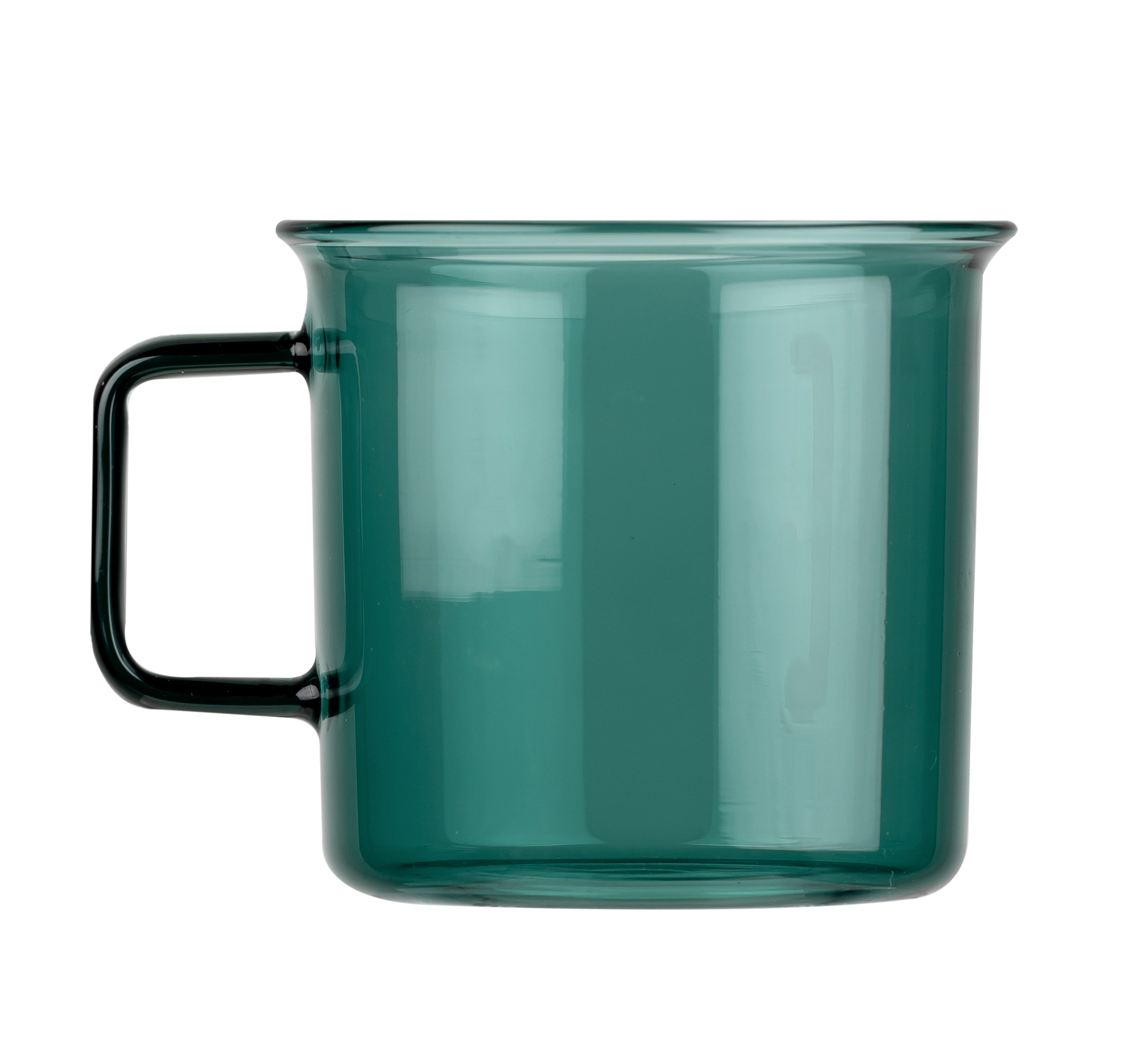 Muurla Glass mug, teal