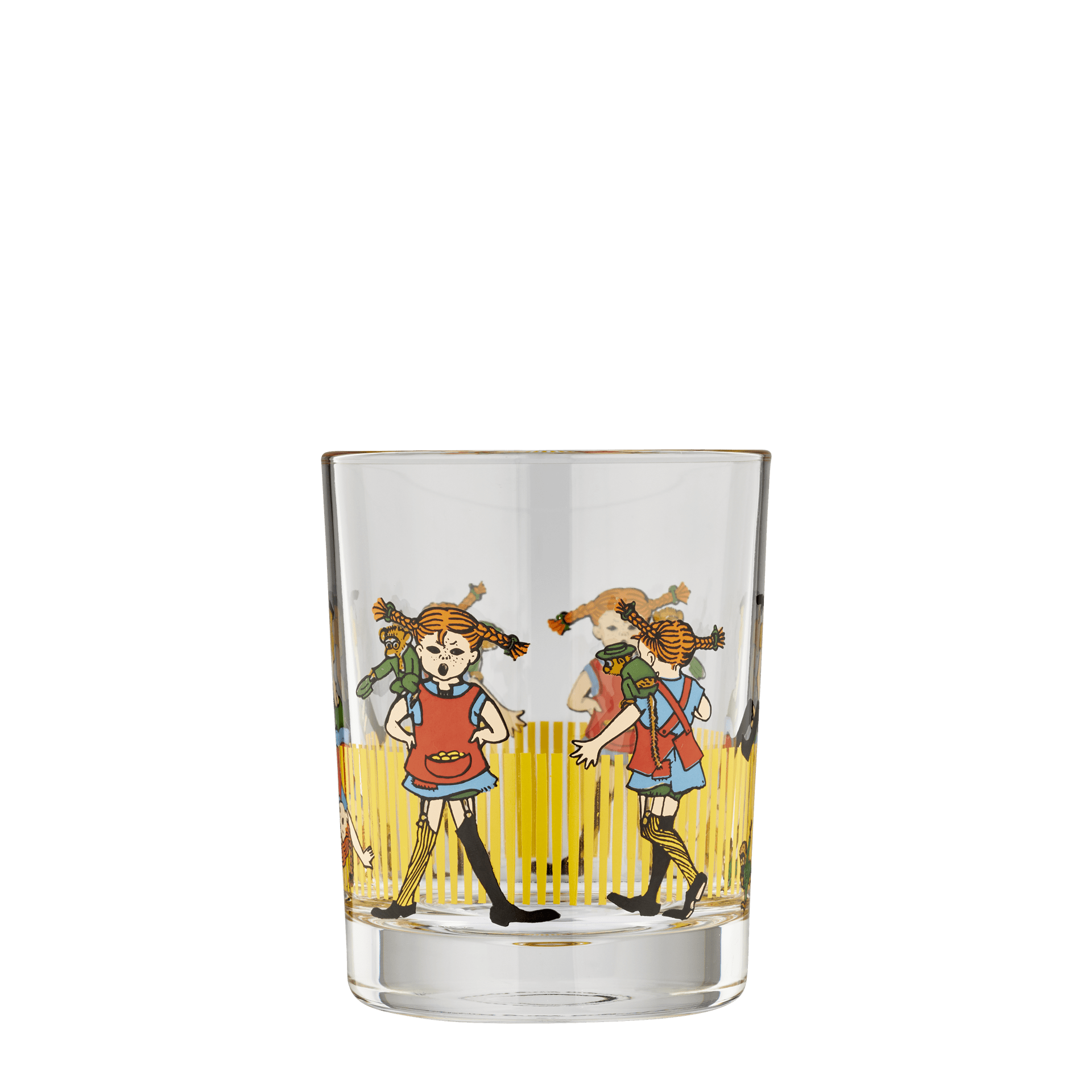 Pippi Langstrømpe drikkeglas 2 dl.