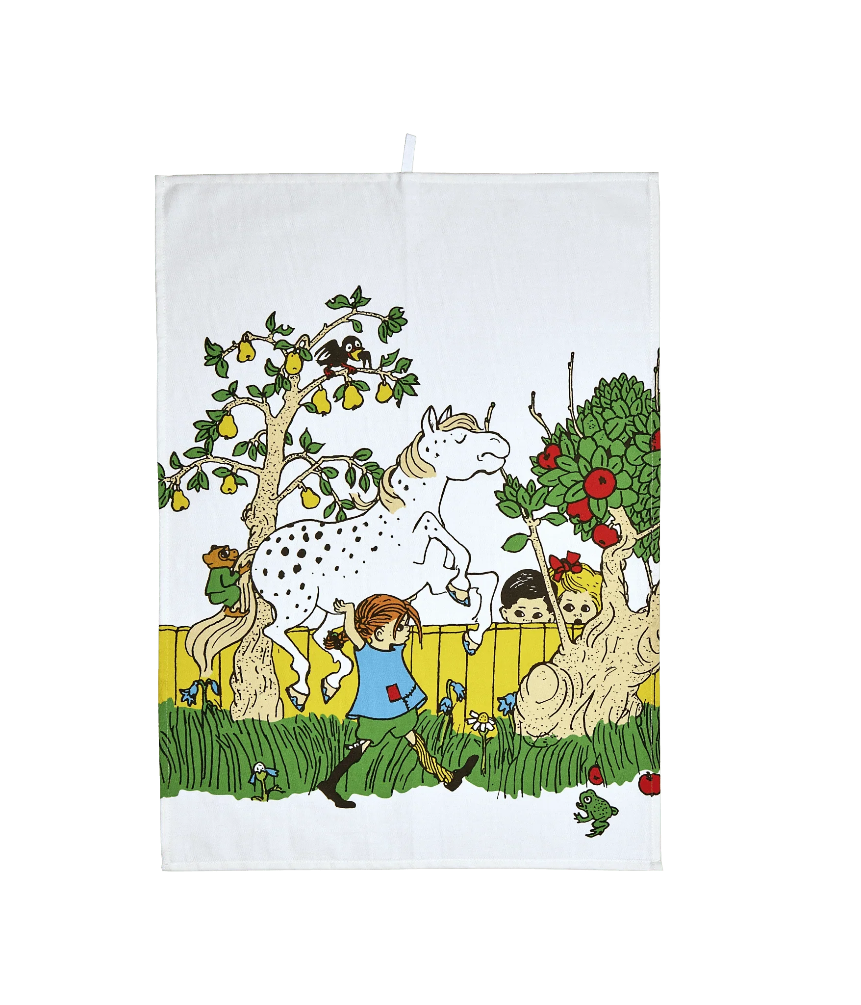 Pippi Langstrømpe køkkenhåndklæde 50 x 70 cm - Hjemvejen - Dsignhouse