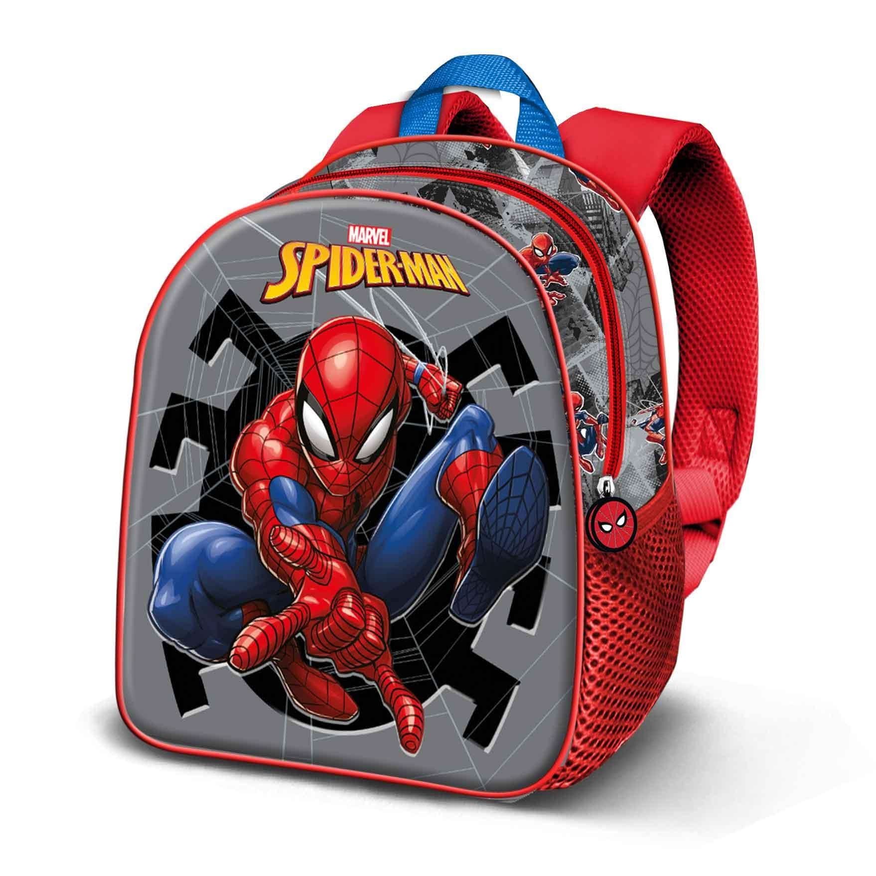 Spiderman Basic Backpack with iconic symbol, durable and functional design for school and everyday use