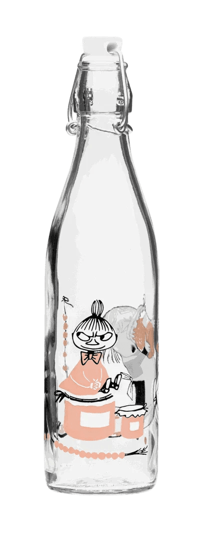 Moomin glasflaske 0,5L Marmelade - Dsignhouse 774-050-01