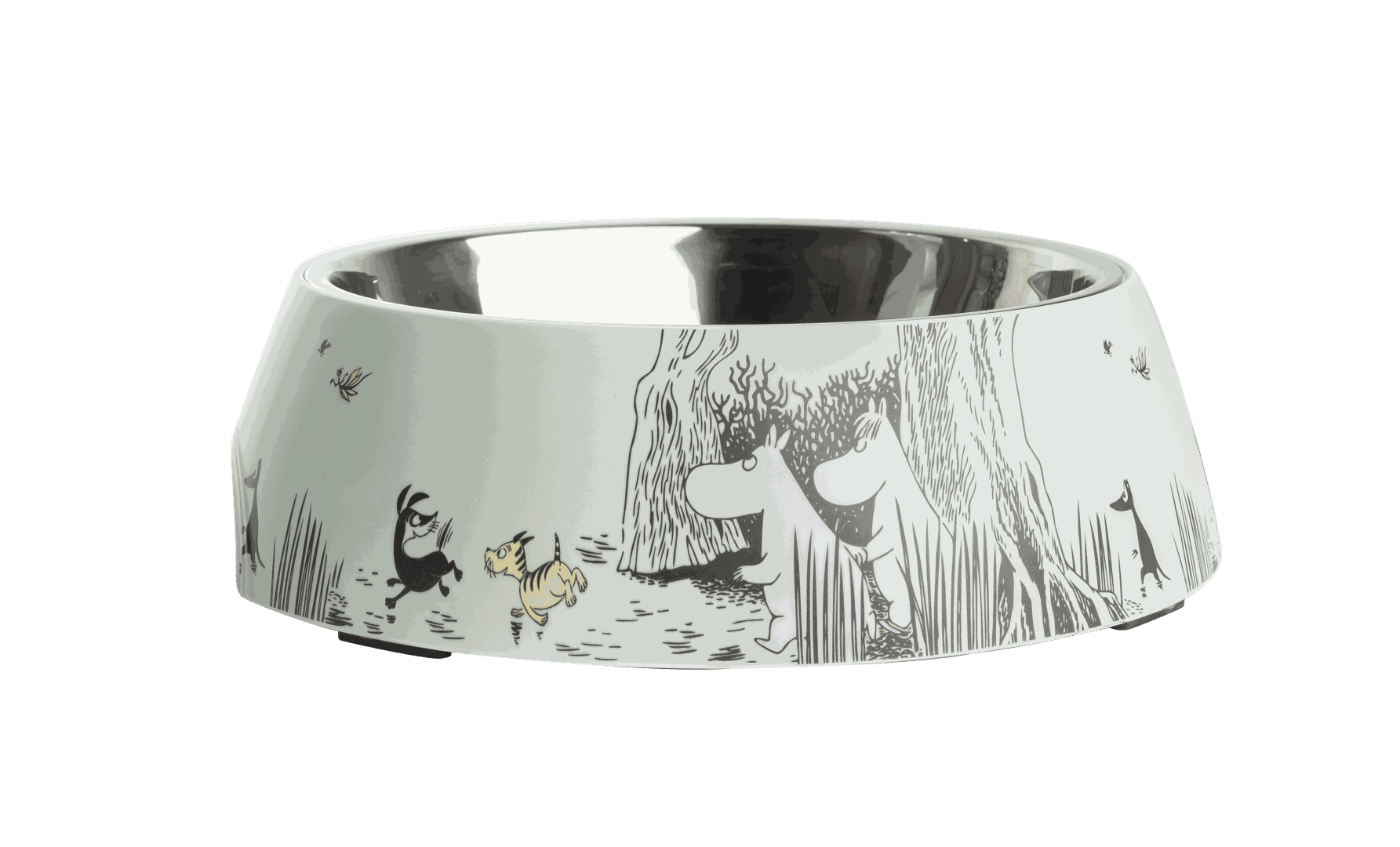 Moomin hundeskål XL - grøn - Dsignhouse 4700-260-04