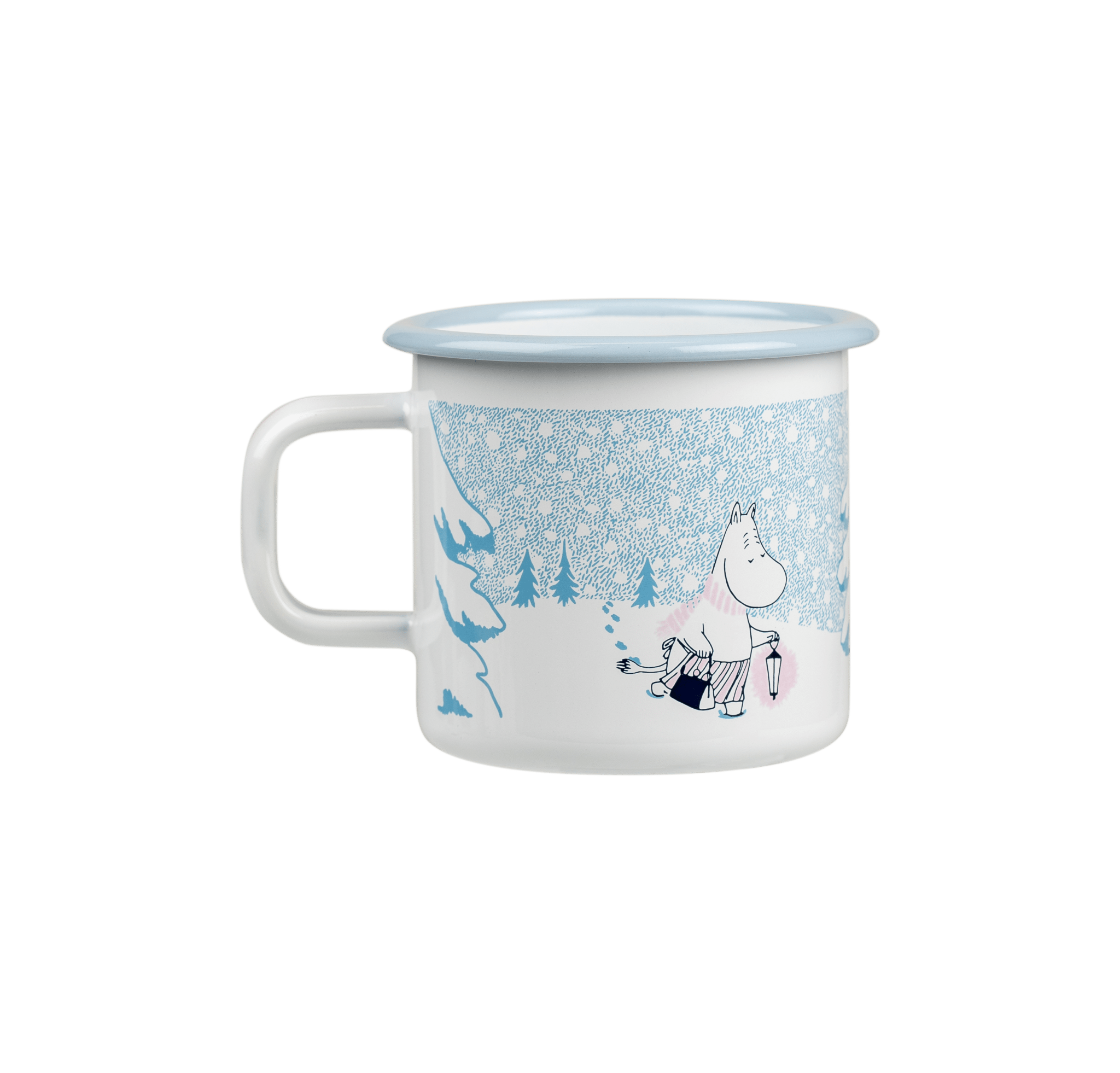 Mumitroldene emaljekrus Let it Snow 3,7dl - Dsignhouse