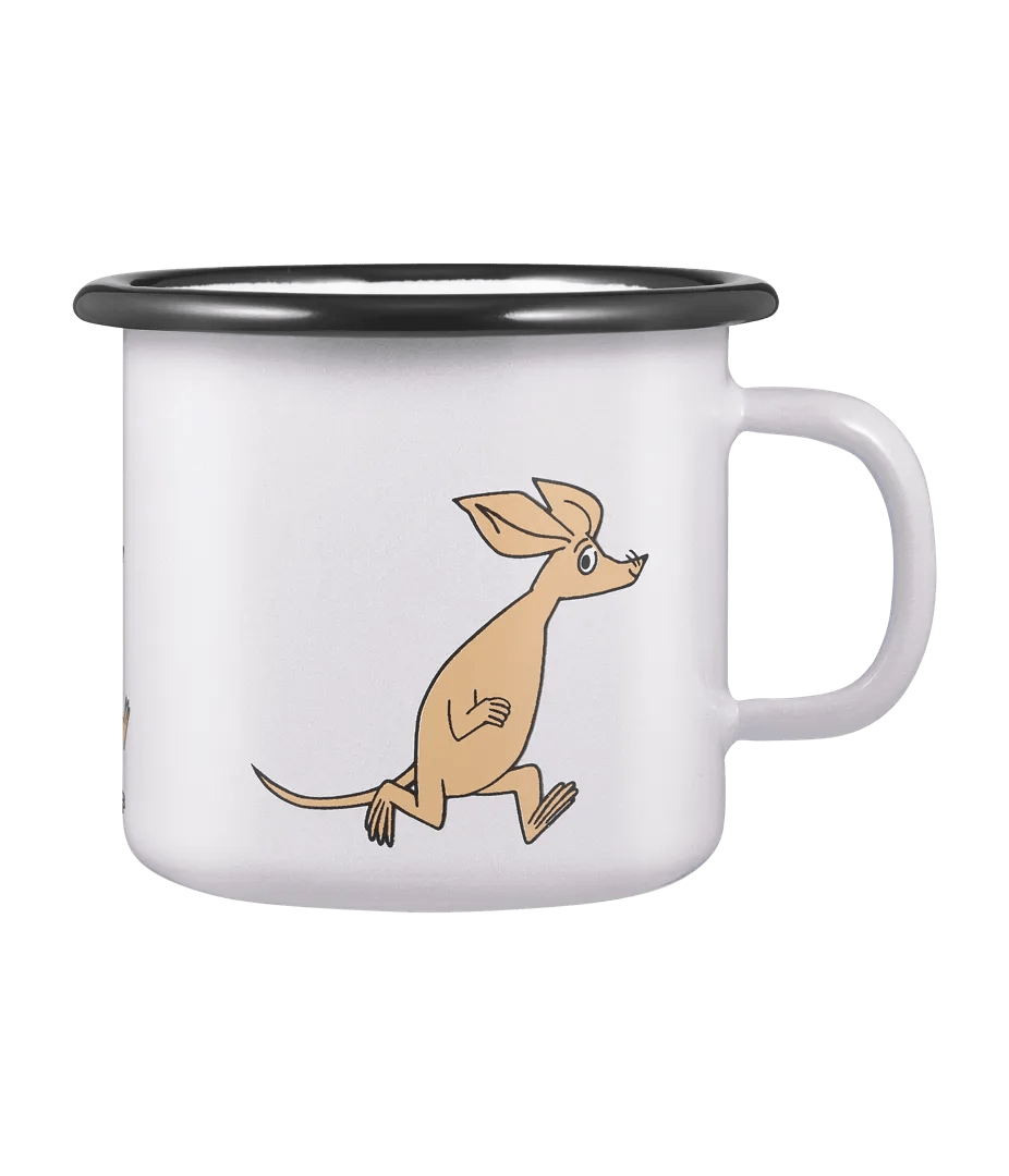 Moomin emaljekrus Retro Sniff 2,5dl.