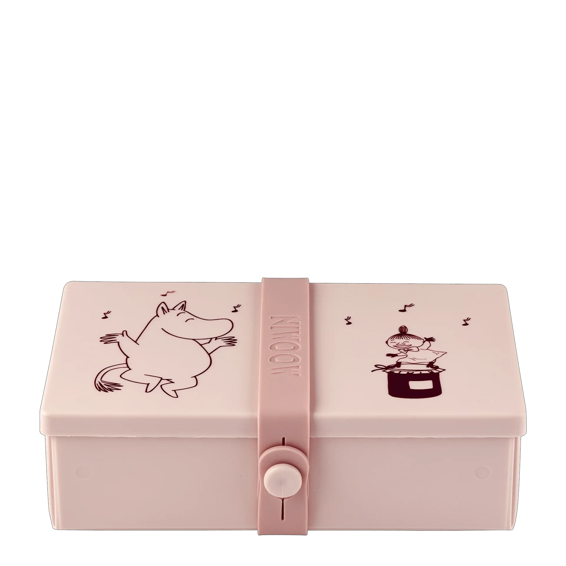 Moomin Lunch Box 01, Delicat Pink.