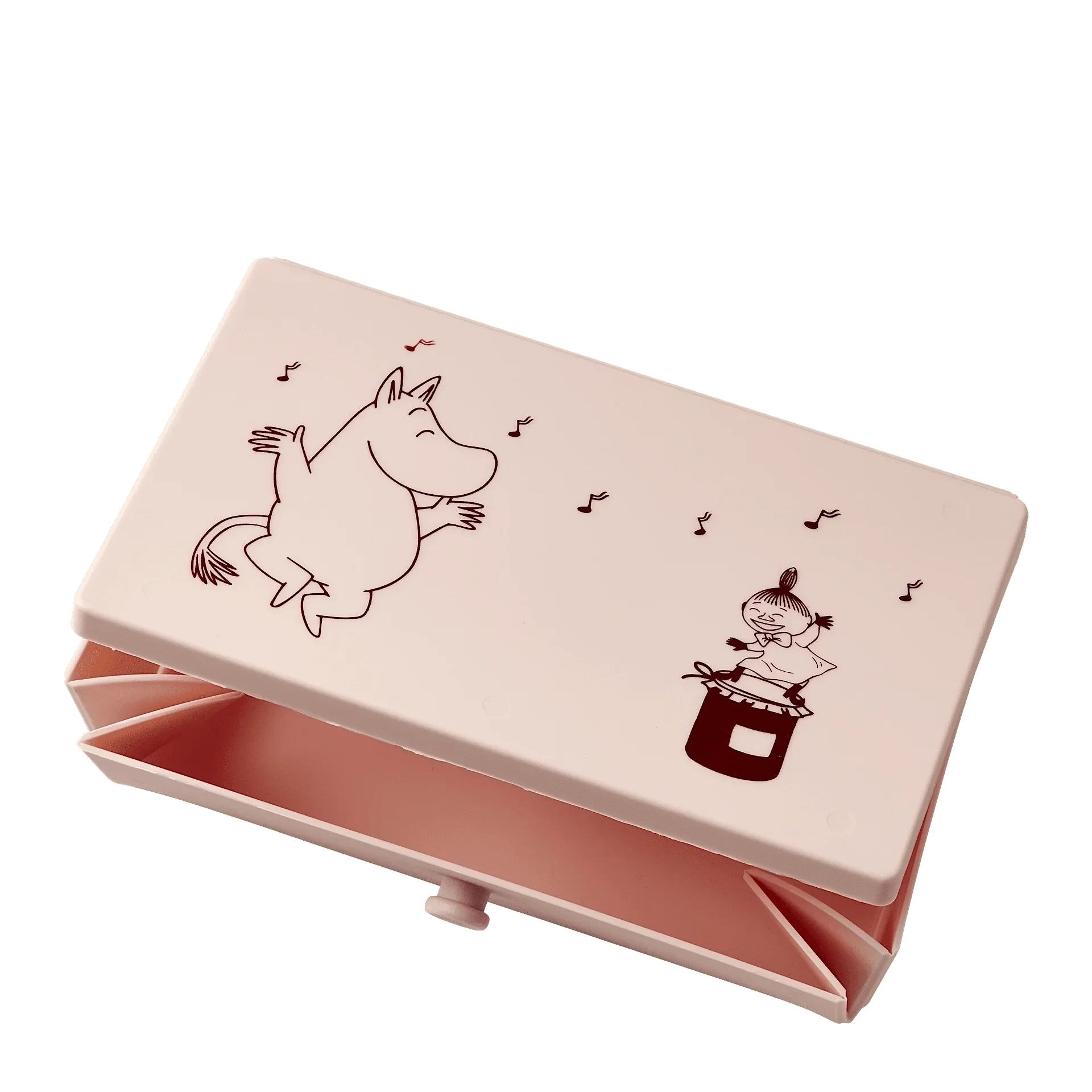 Moomin Lunch Box 01, Delicat Pink.